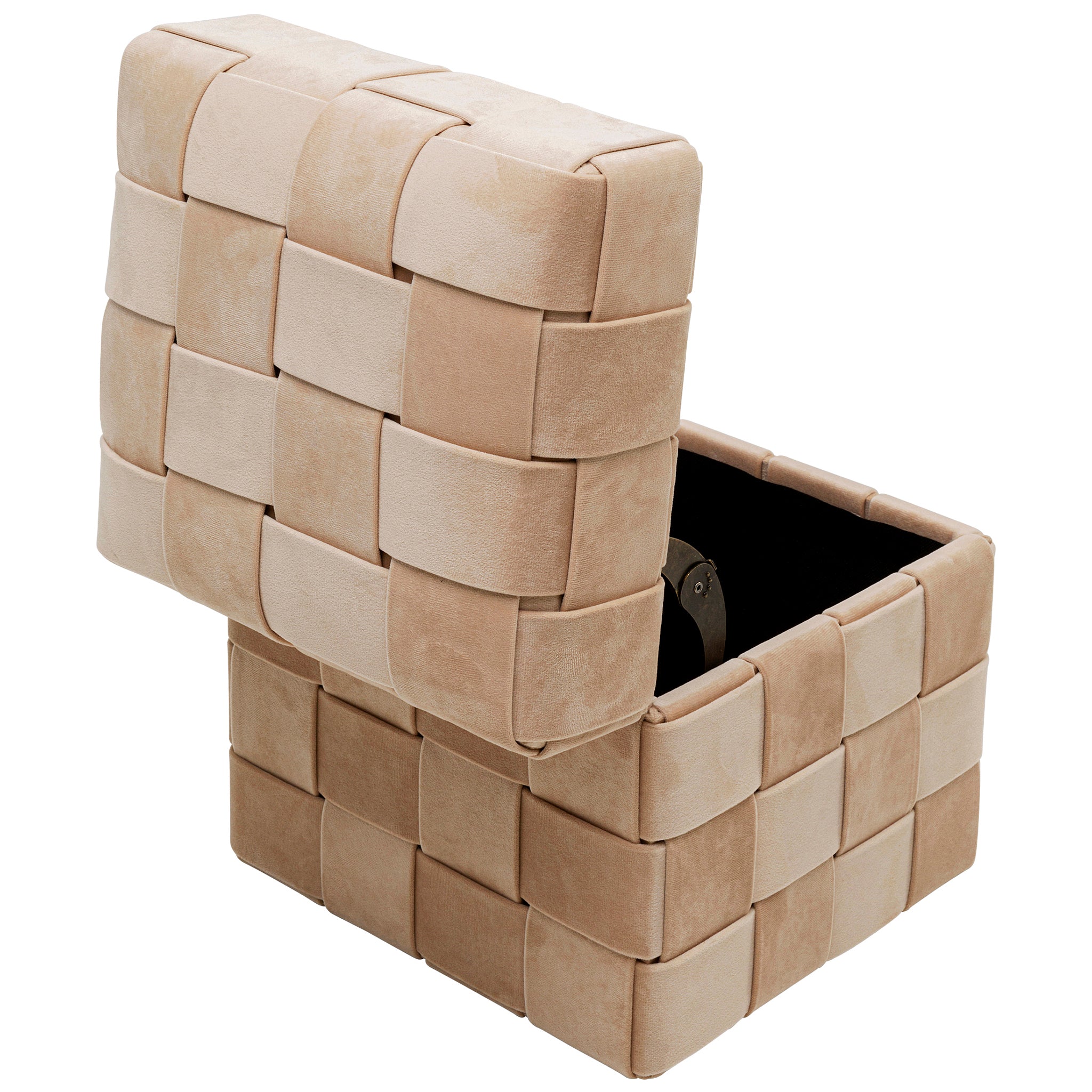 Weave Beige Stool (2/Set)