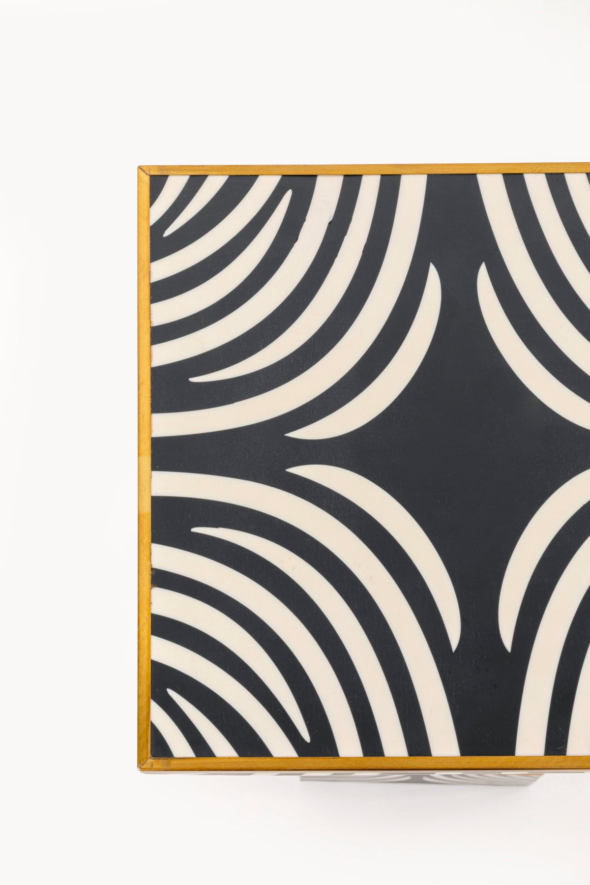 Zebra Side Table