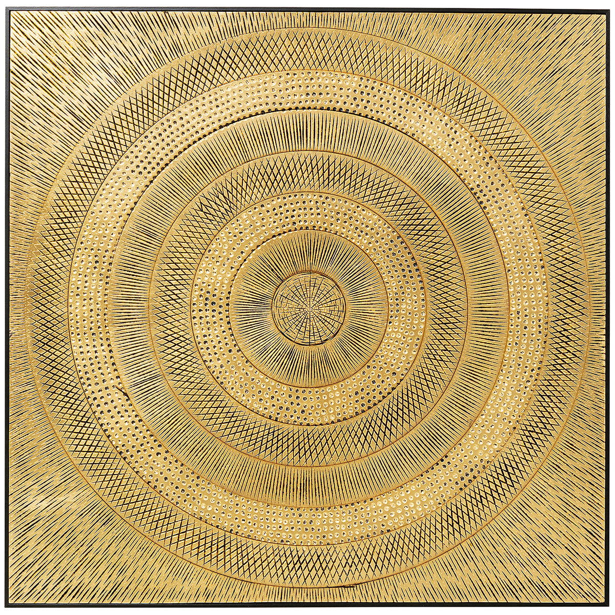 Art Circle Gold Object Picture