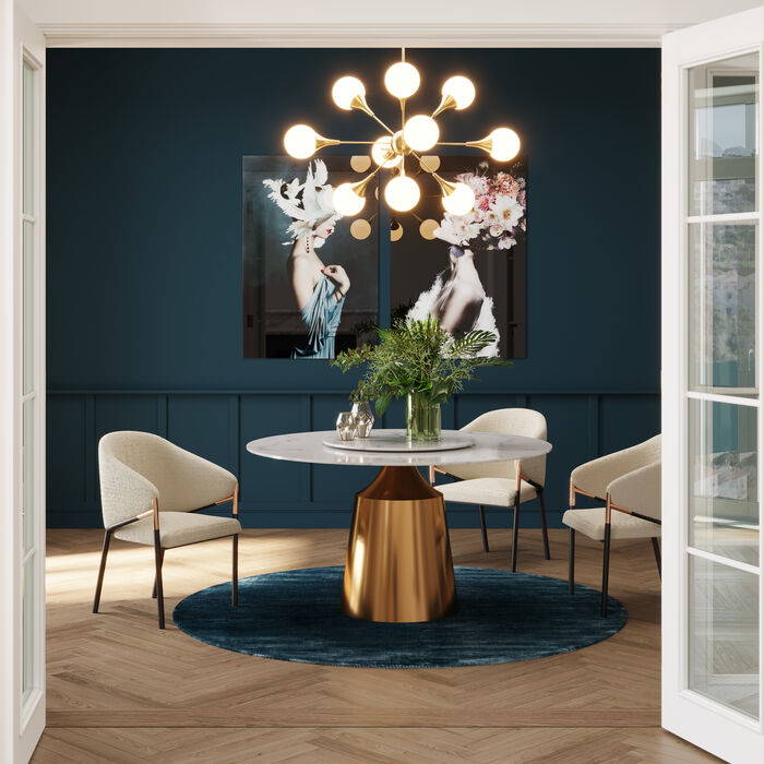 Cosy Viscose Round Carpet