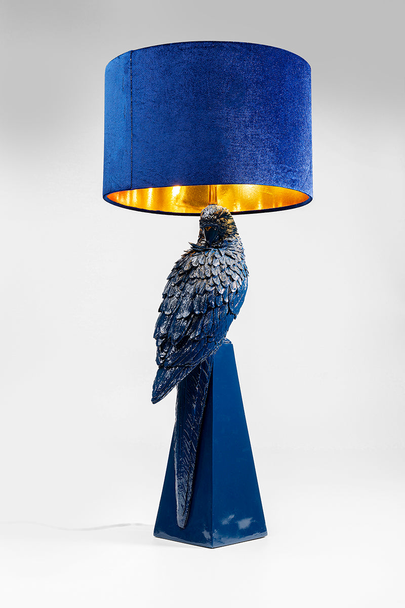 Parrot Blue Table Lamp