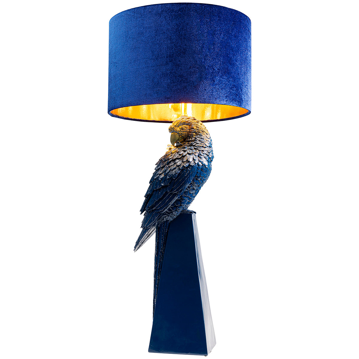 Parrot Blue Table Lamp