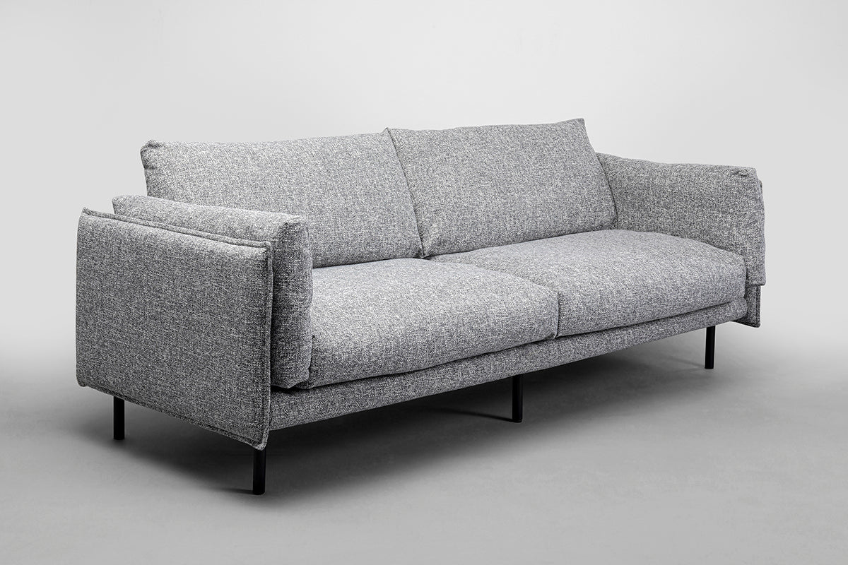 Pola Grey 2 Seater Sofa