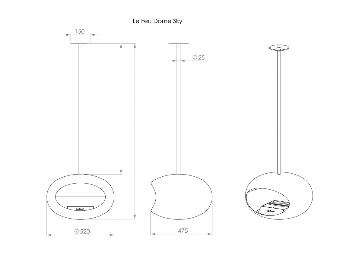 Sky Bio Fireplace