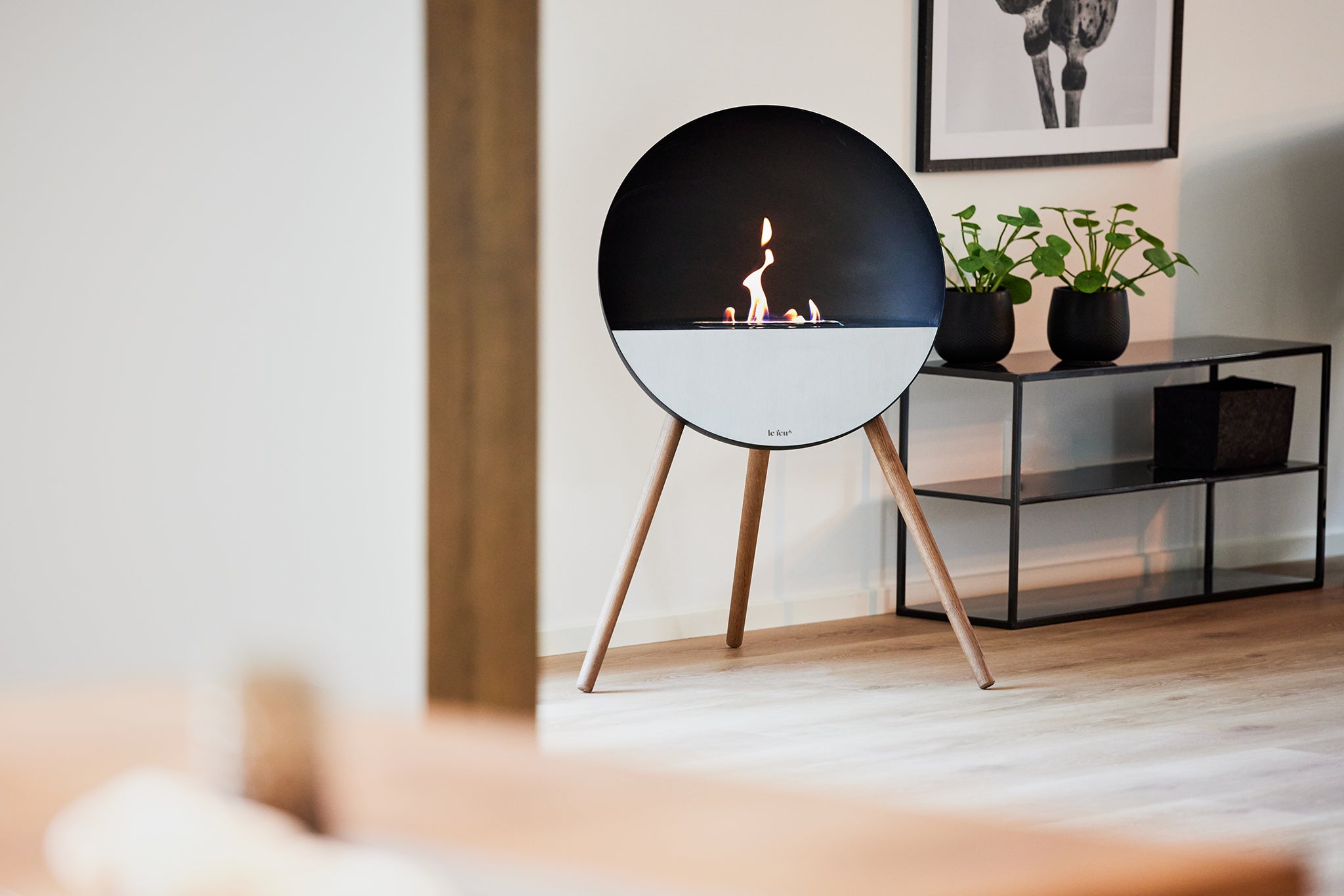 Eye Black Bio Fireplace