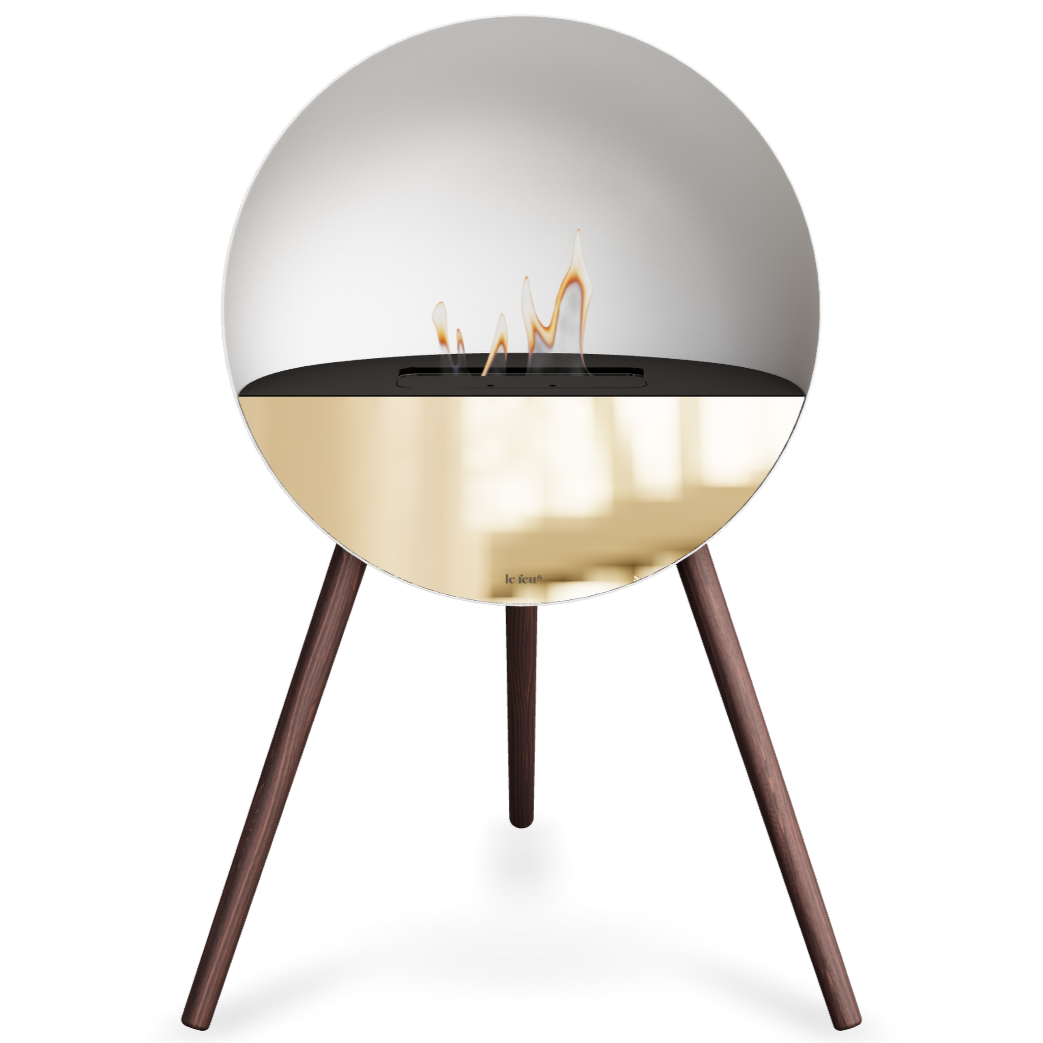 Eye White Bio Fireplace