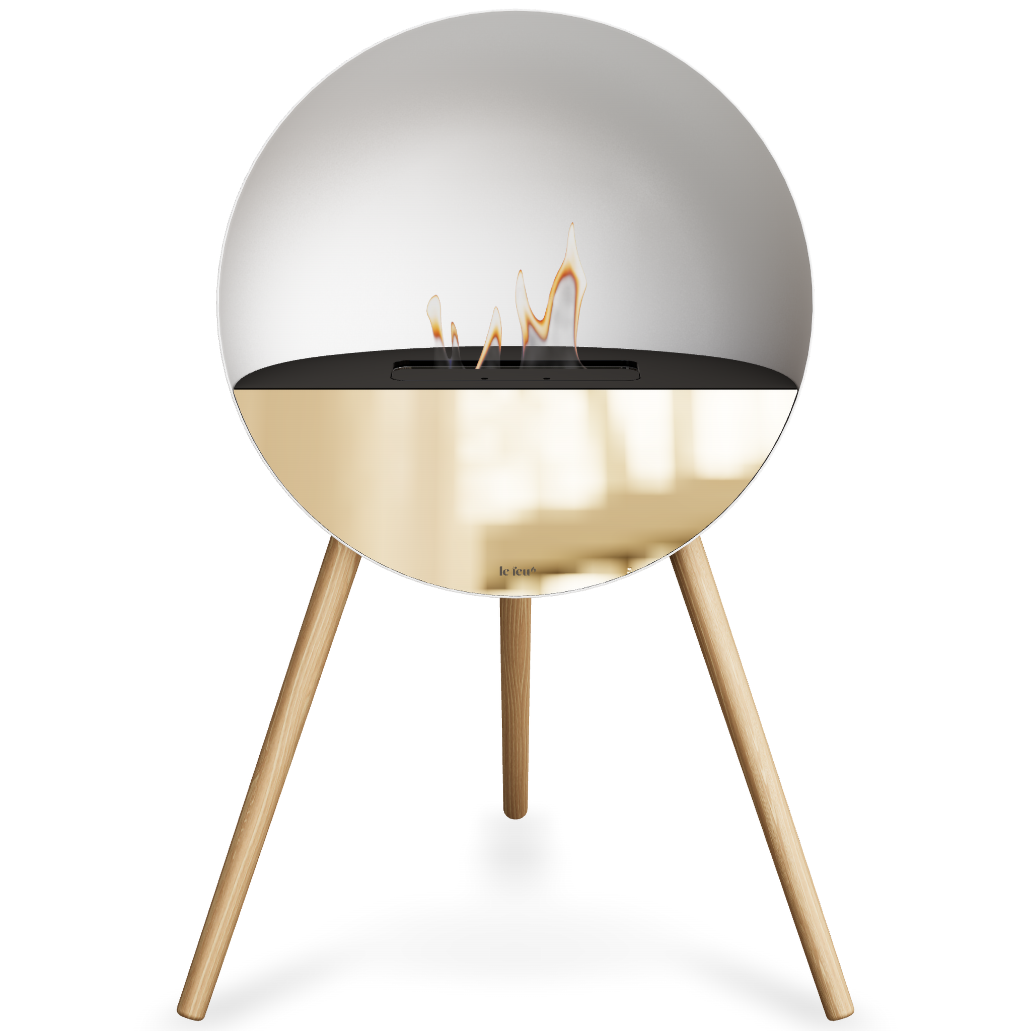 Eye White Bio Fireplace