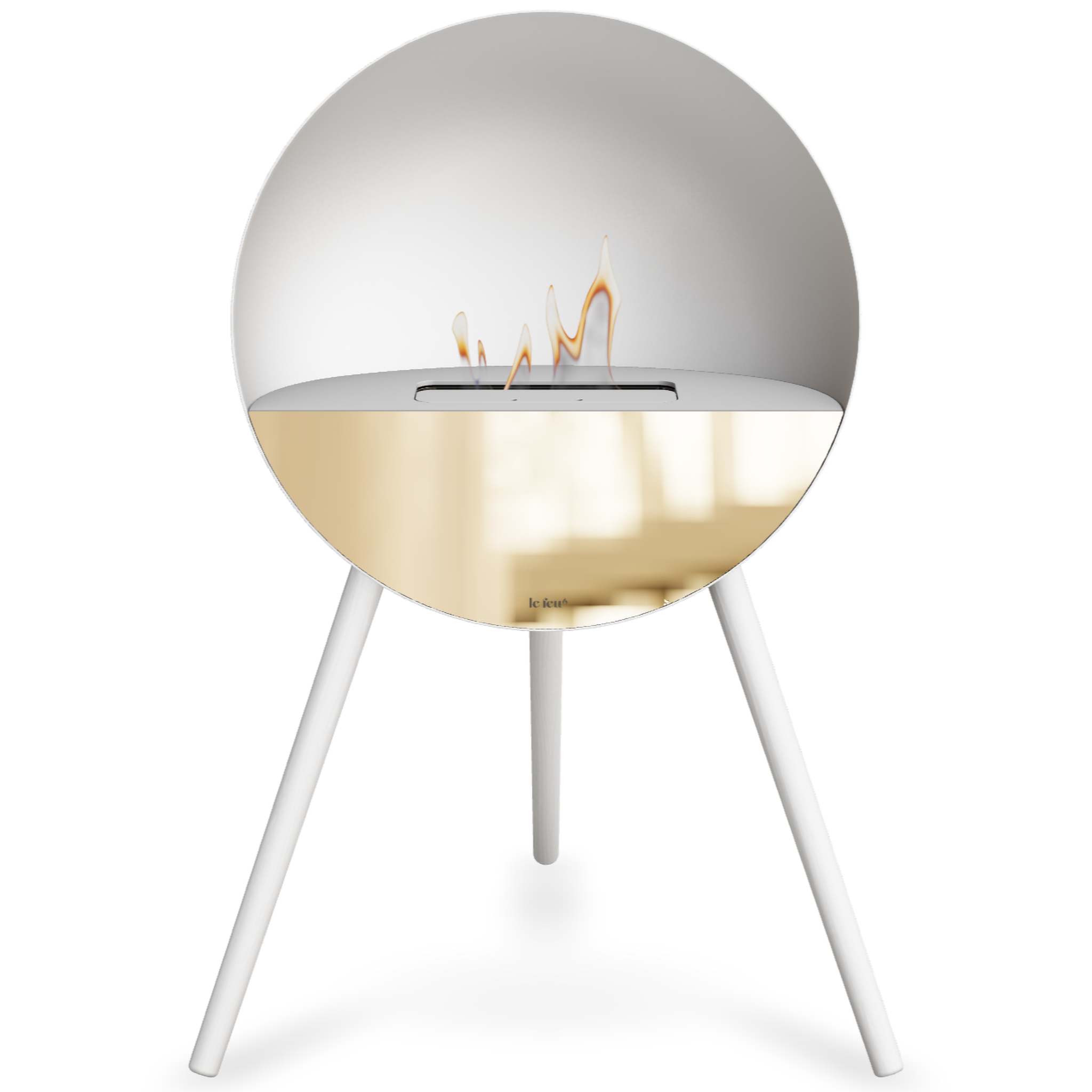 Eye White Bio Fireplace