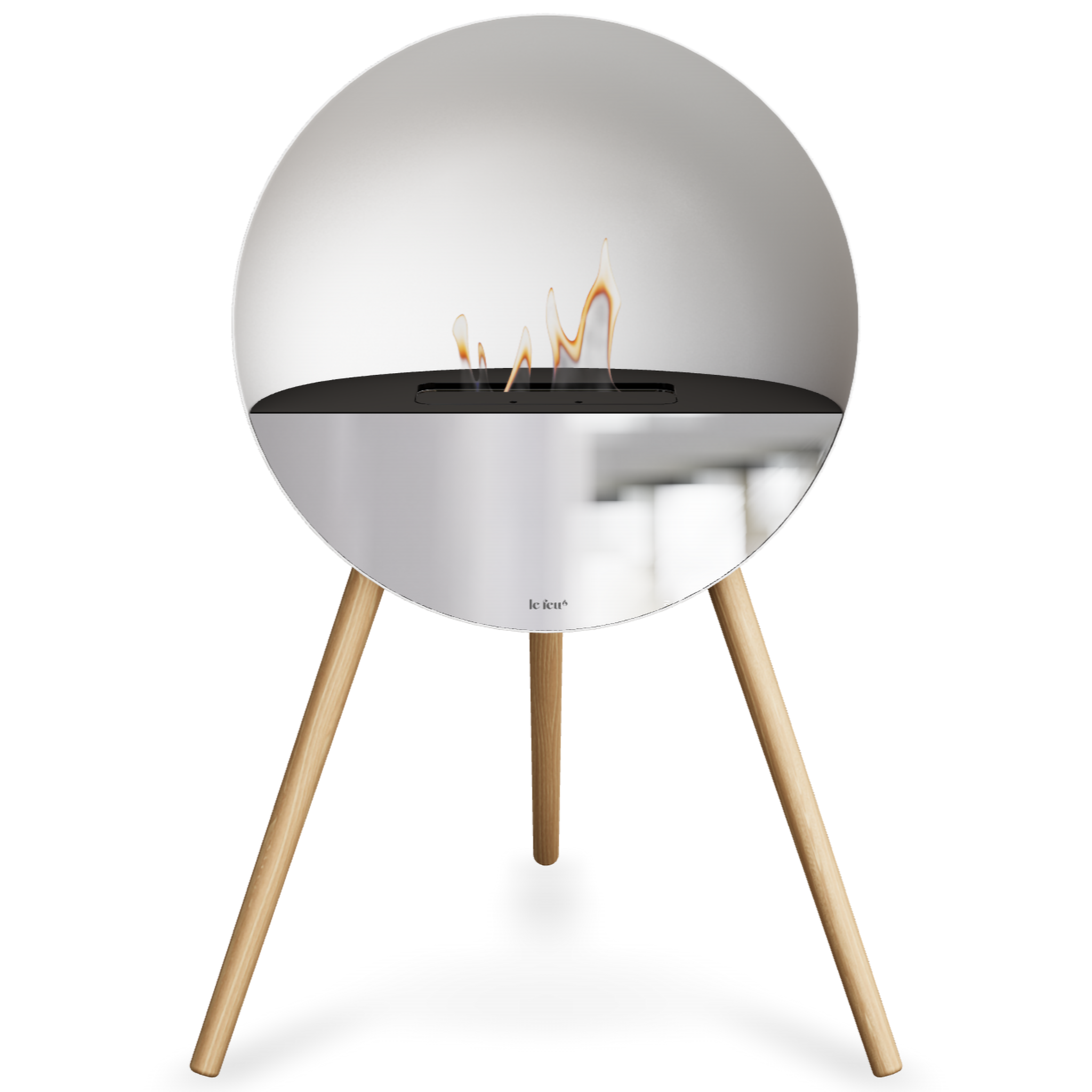 Eye White Bio Fireplace