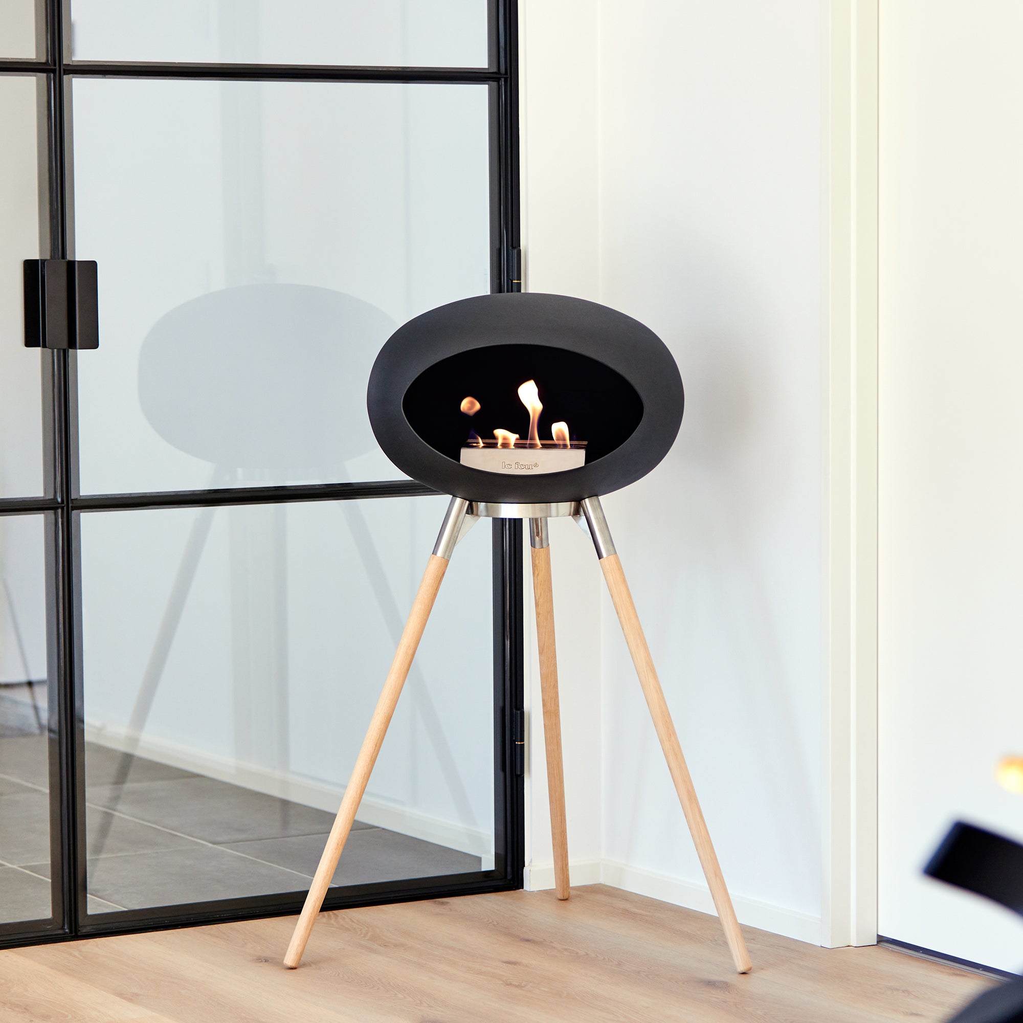 Ground Wood High Nickel Bio Fireplace