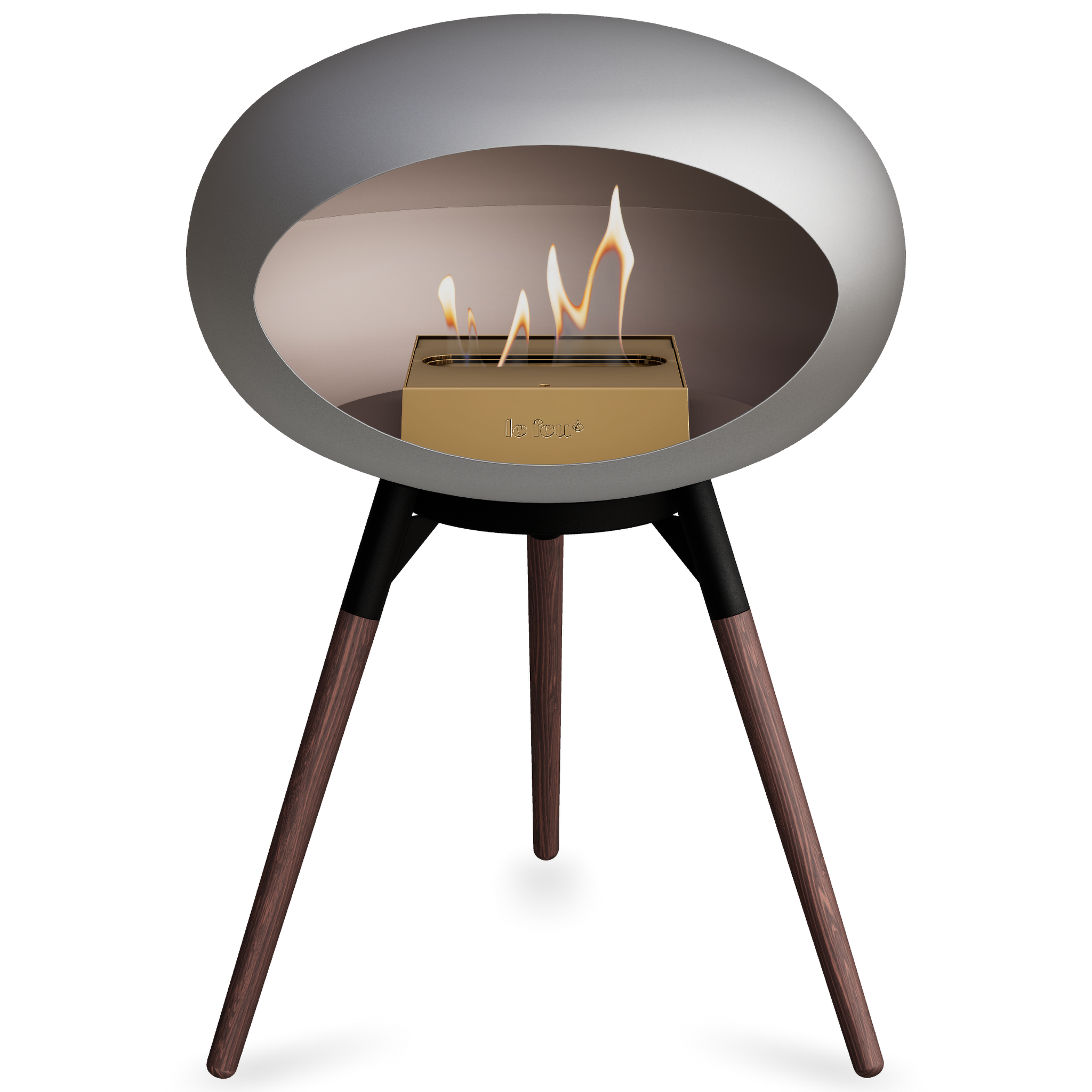 Ground Wood Low Nickel Bio Fireplace