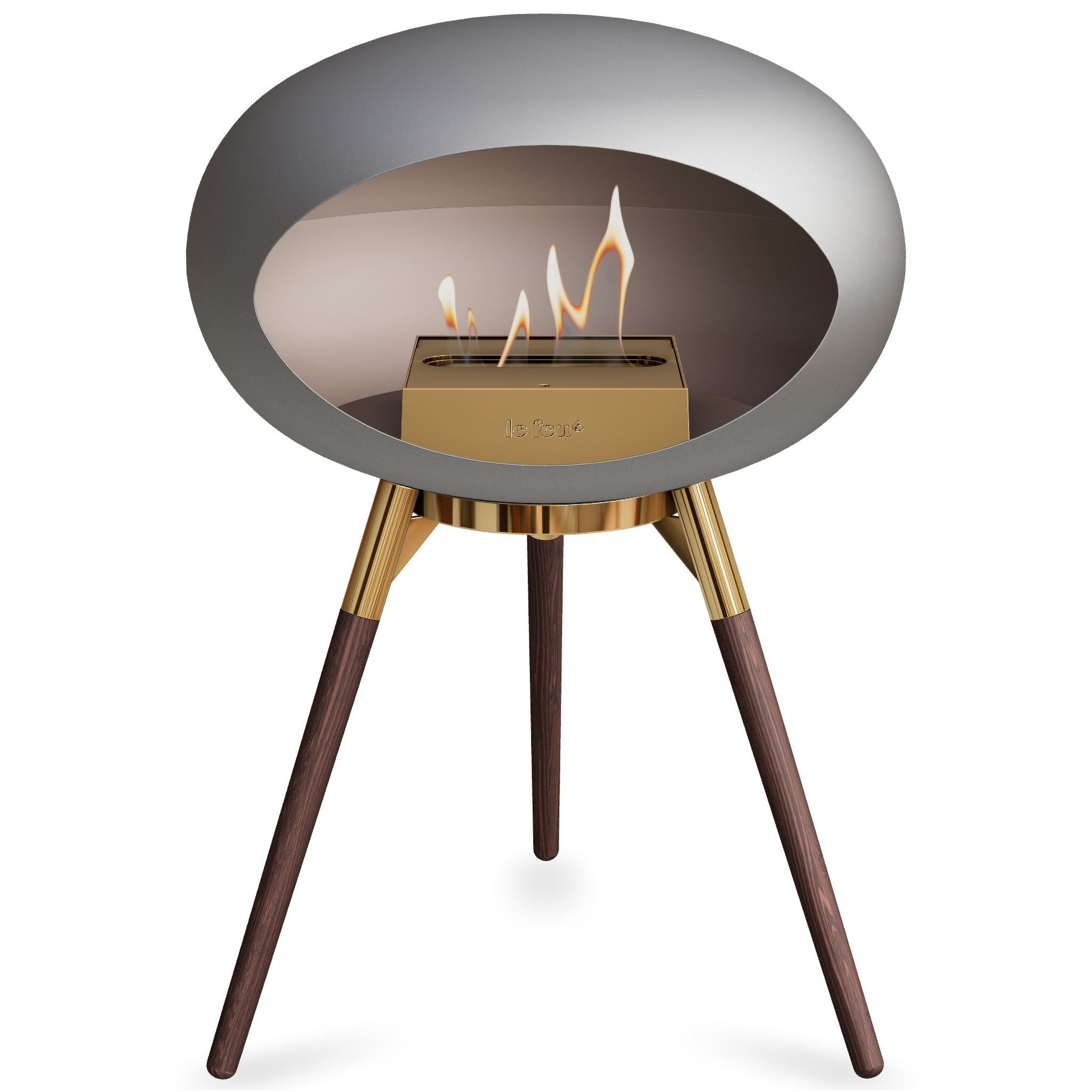 Ground Wood Low Nickel Bio Fireplace