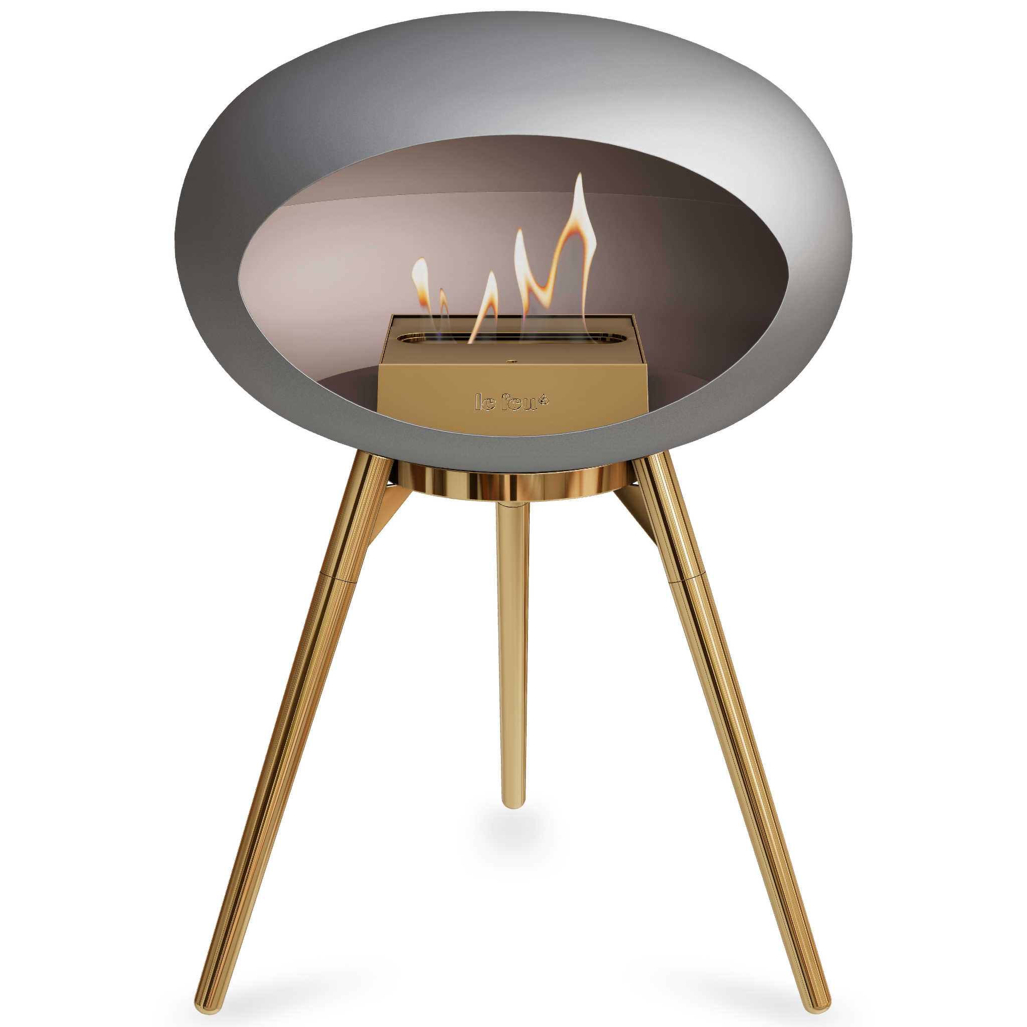 Ground Wood Low Nickel Bio Fireplace