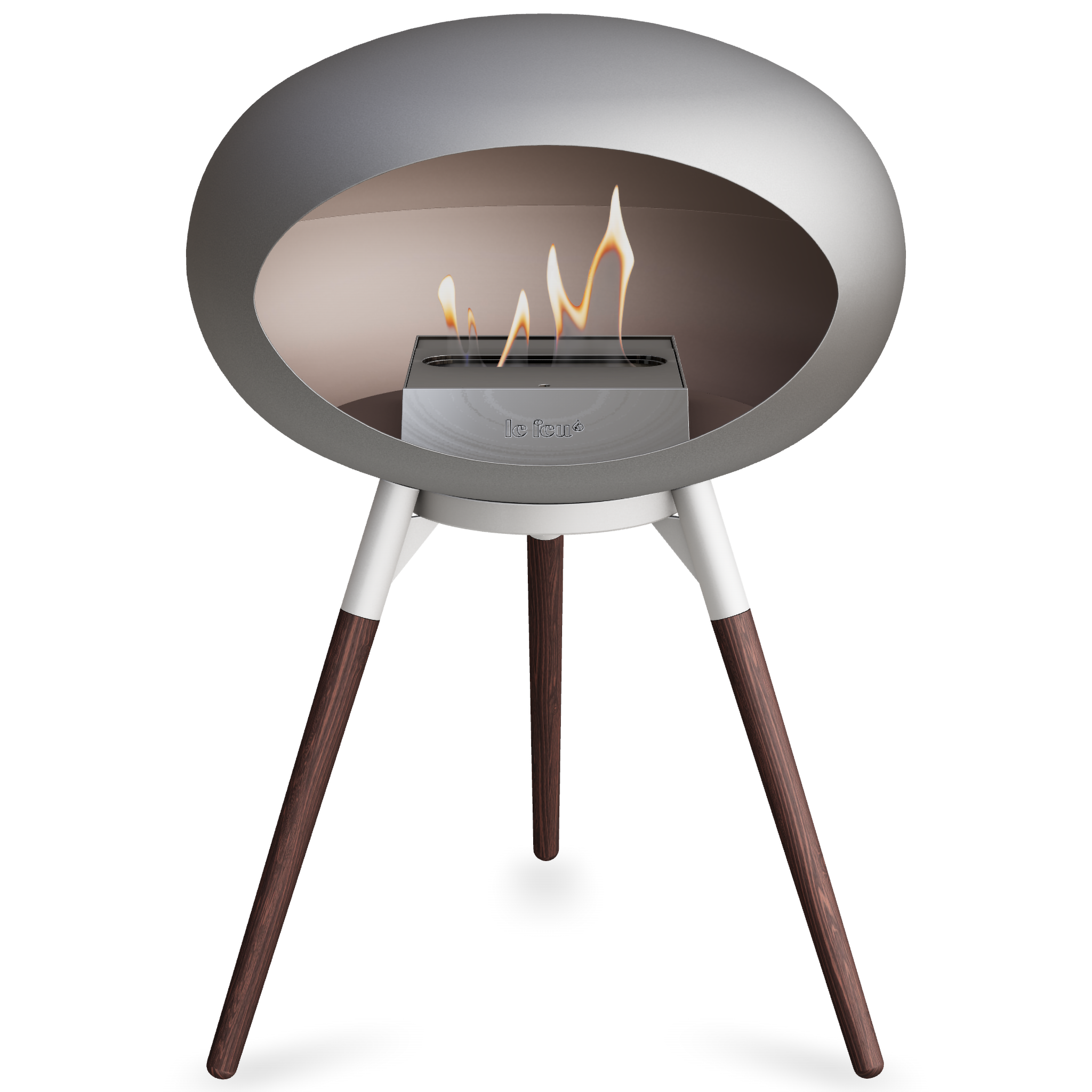 Ground Wood Low Nickel Bio Fireplace
