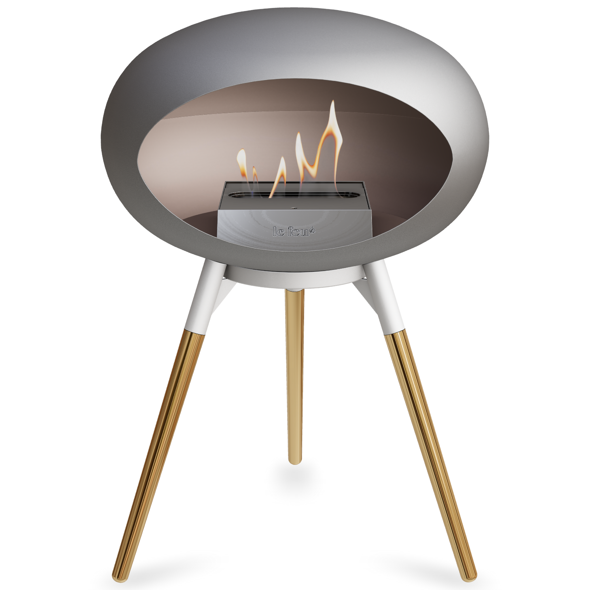 Ground Wood Low Nickel Bio Fireplace