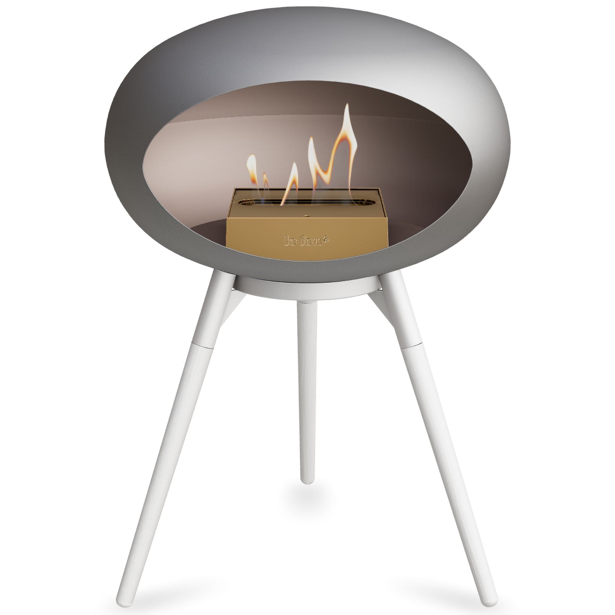 Ground Wood Low Nickel Bio Fireplace