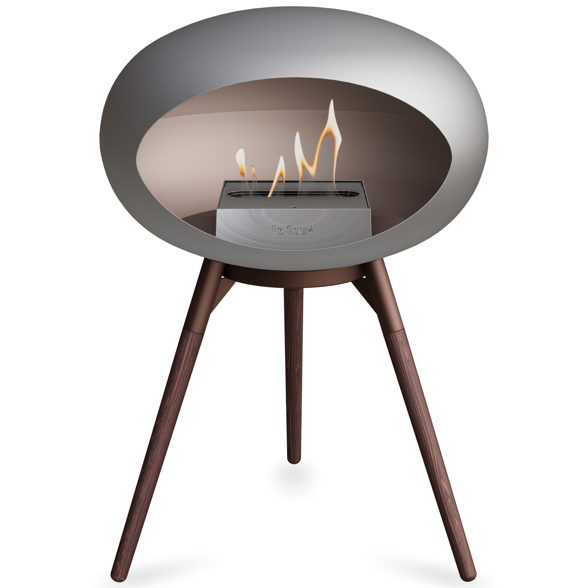 Ground Wood Low Nickel Bio Fireplace