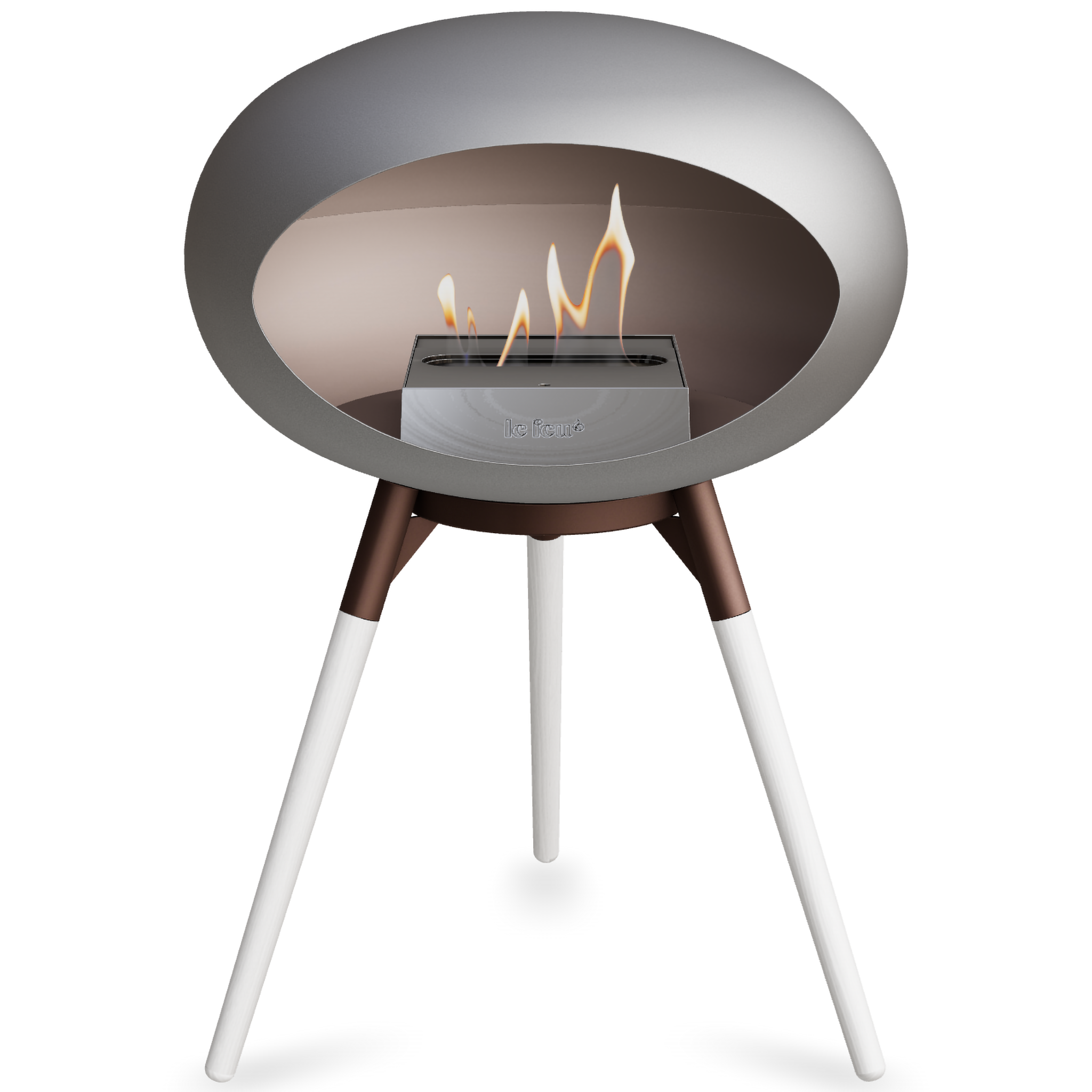 Ground Wood Low Nickel Bio Fireplace