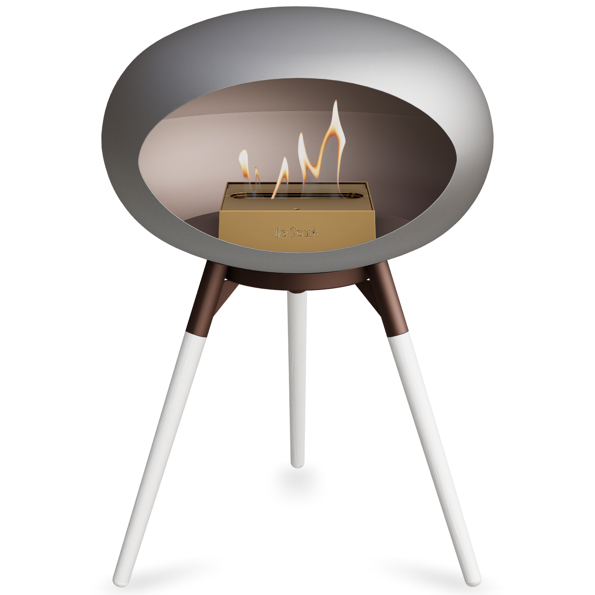 Ground Wood Low Nickel Bio Fireplace