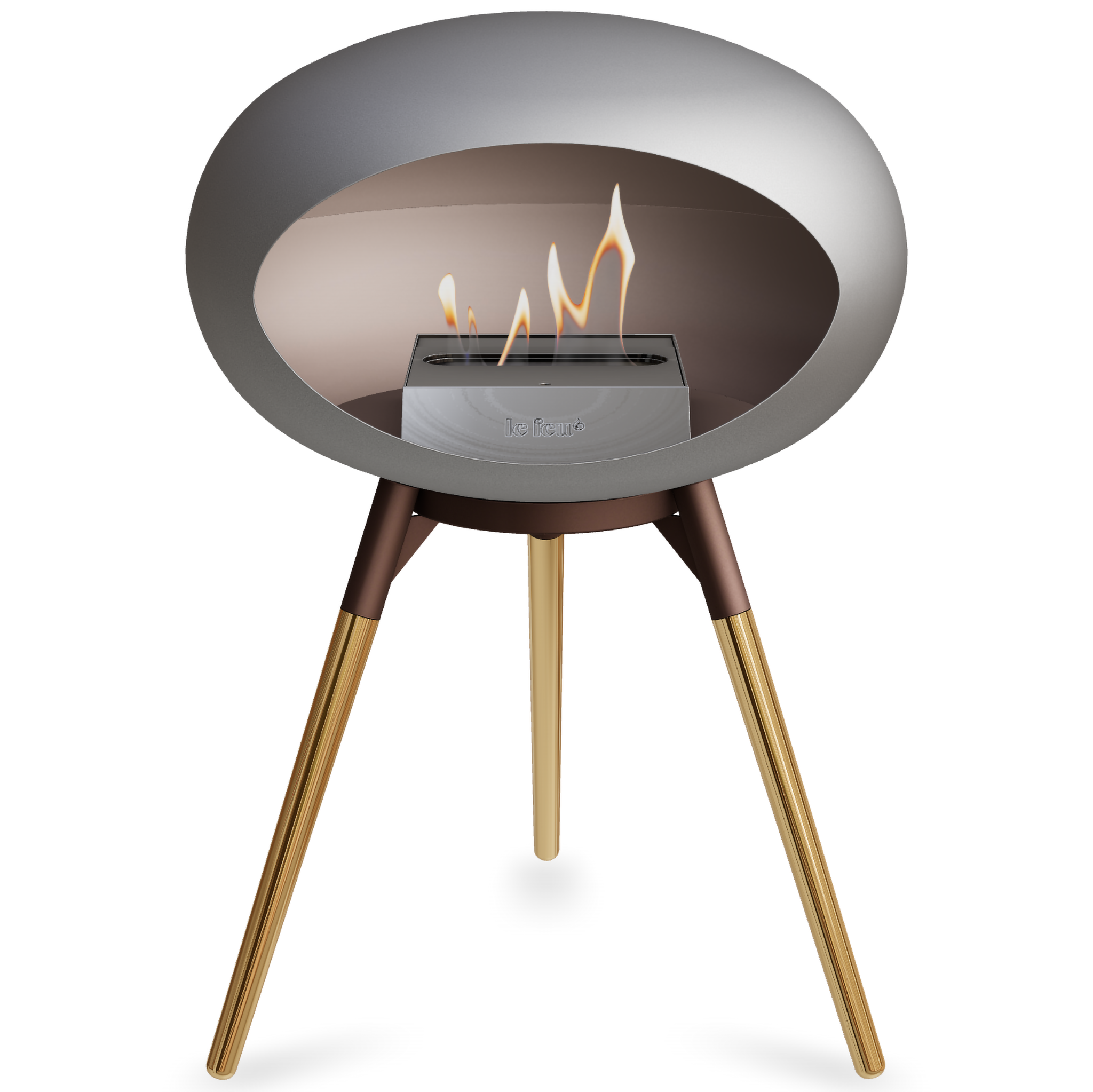 Ground Wood Low Nickel Bio Fireplace