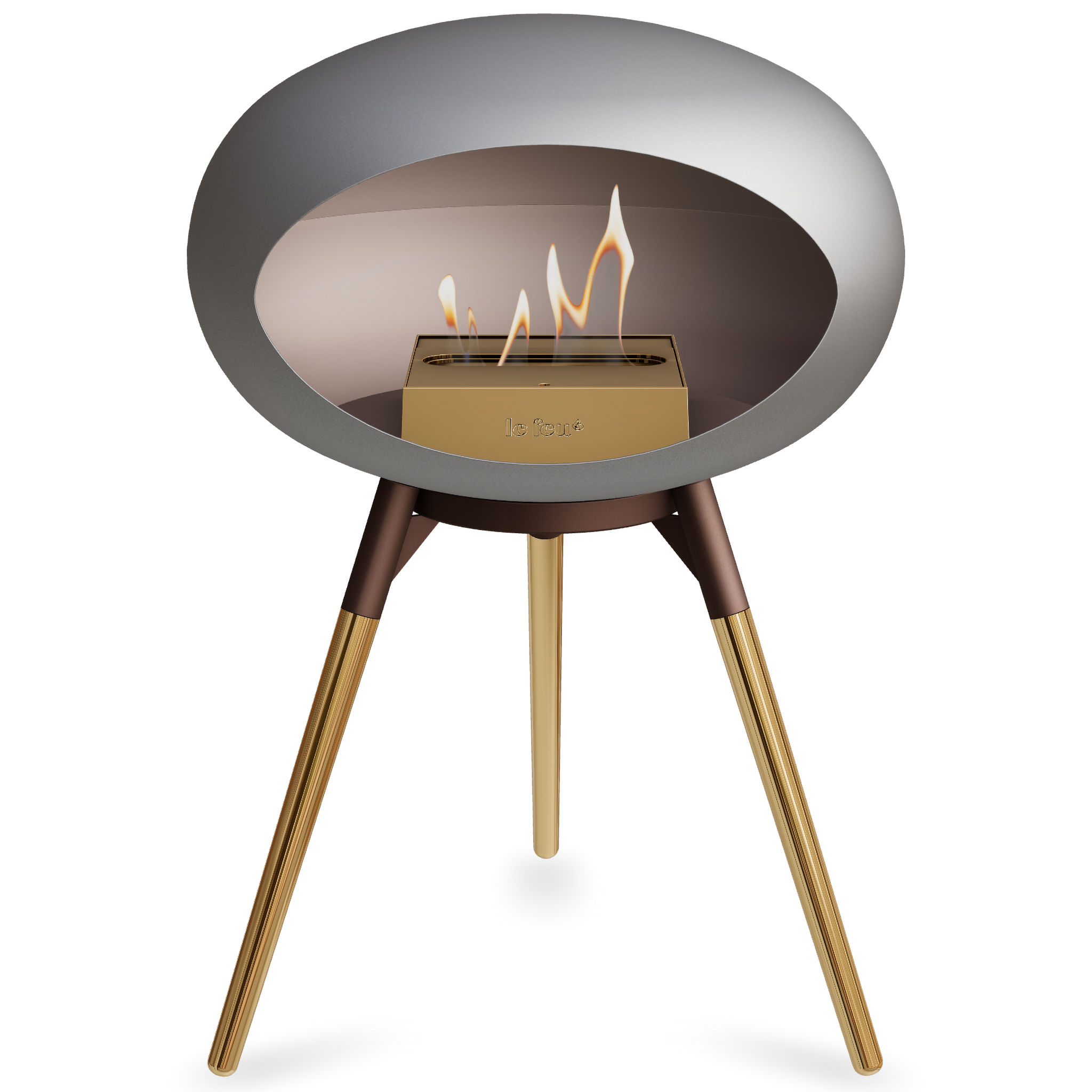 Ground Wood Low Nickel Bio Fireplace