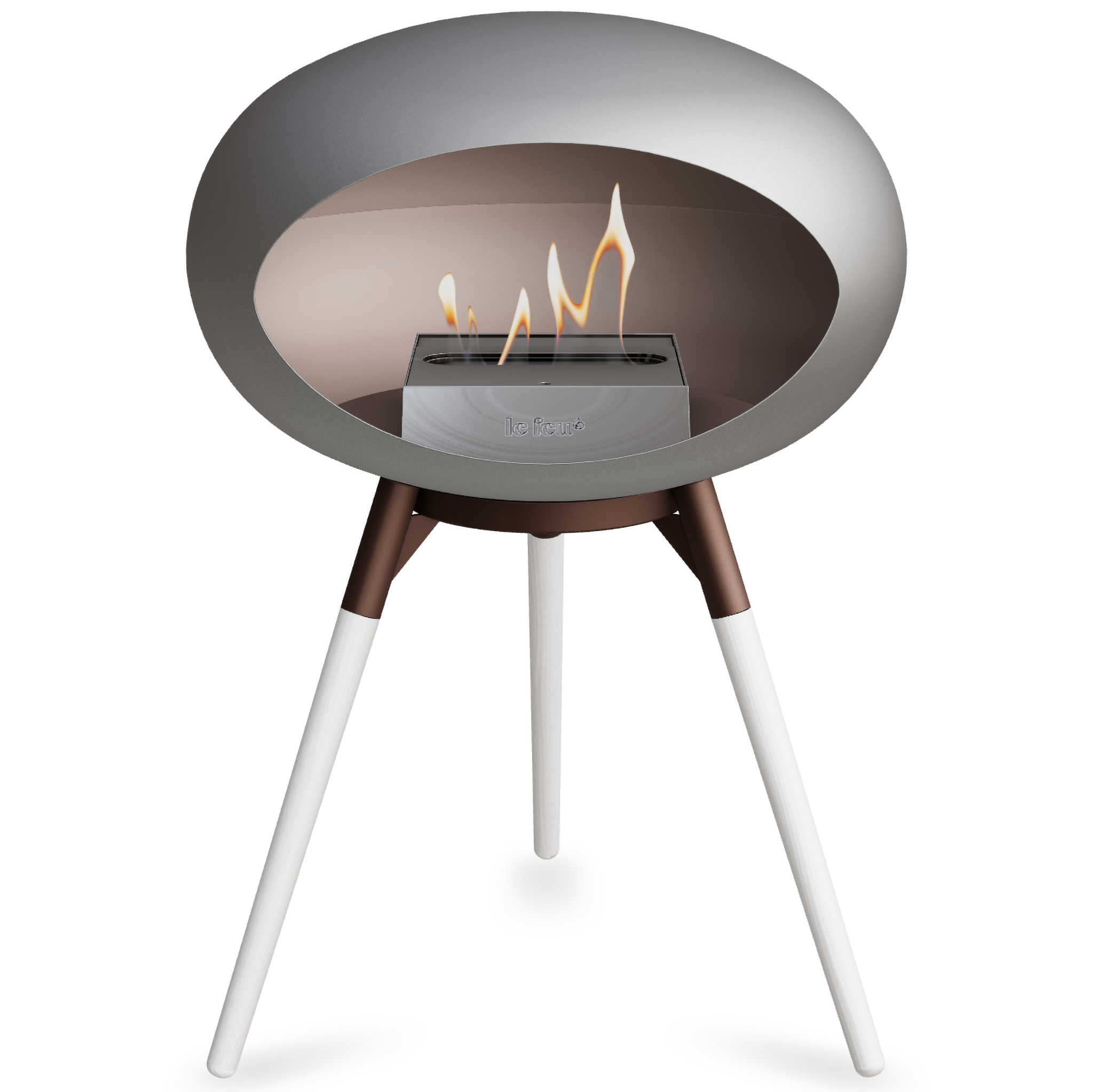 Ground Wood Low Nickel Bio Fireplace