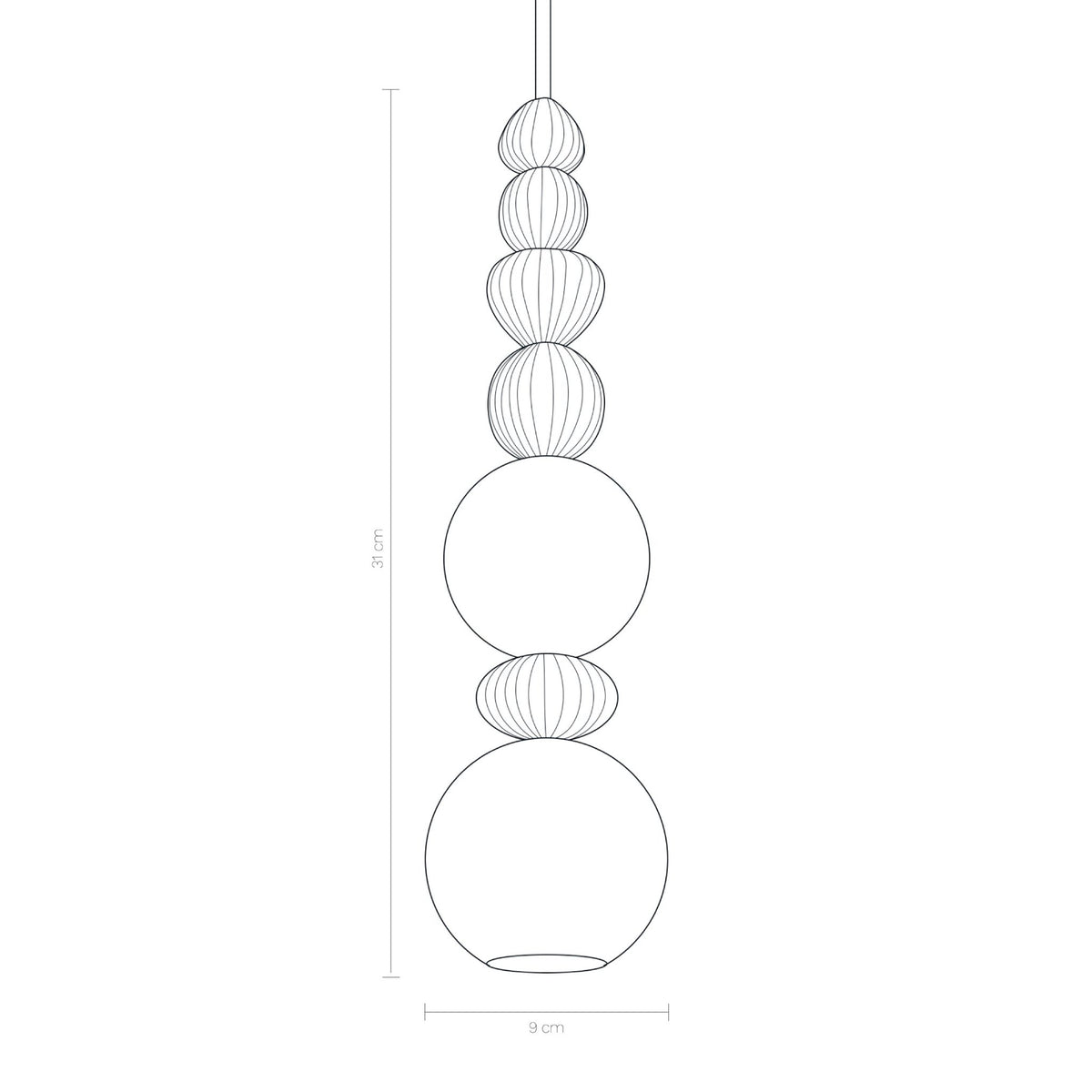 Bola Queen 2 Pendant Lamp