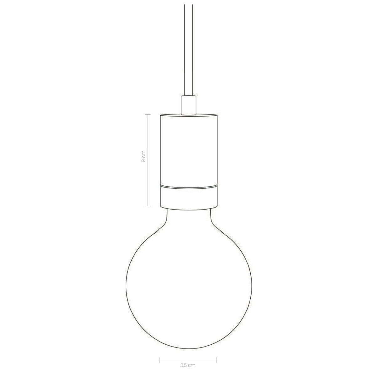Kalla Concrete Pendant Lamp