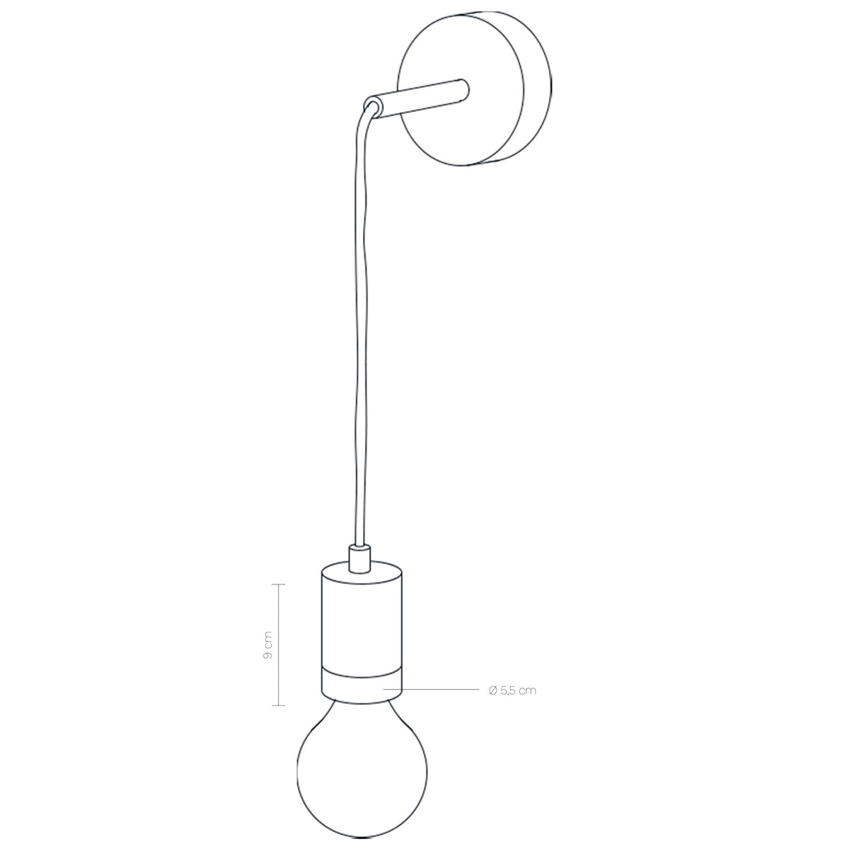 Kalla Concrete Wall Lamp