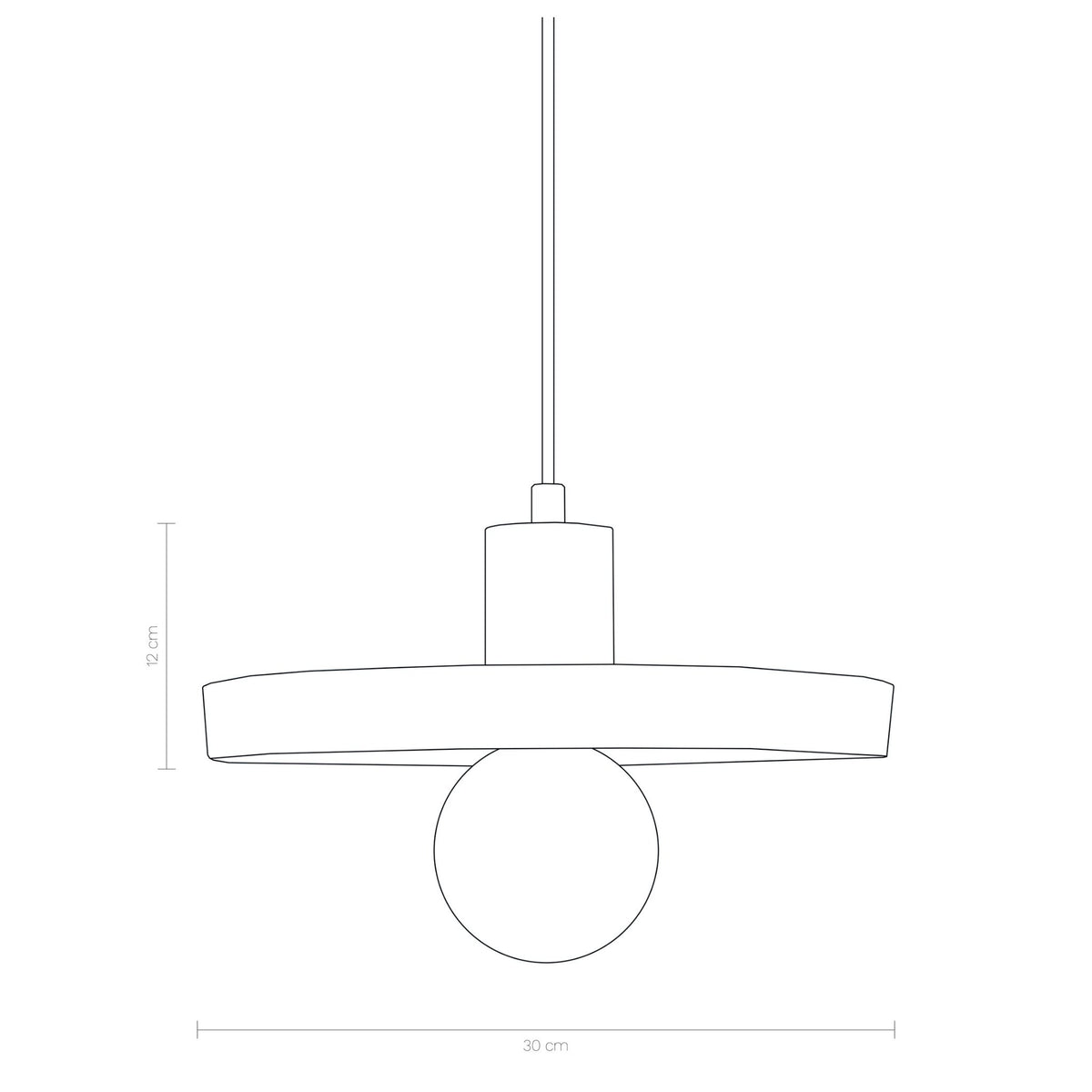 Primitivo Concrete Pendant Lamp