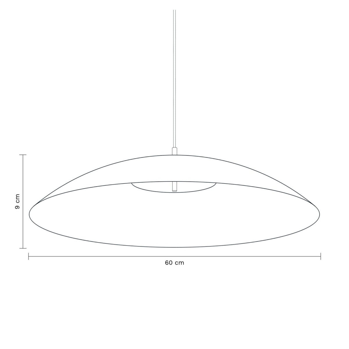 Telstar Velvet Pendant Lamp