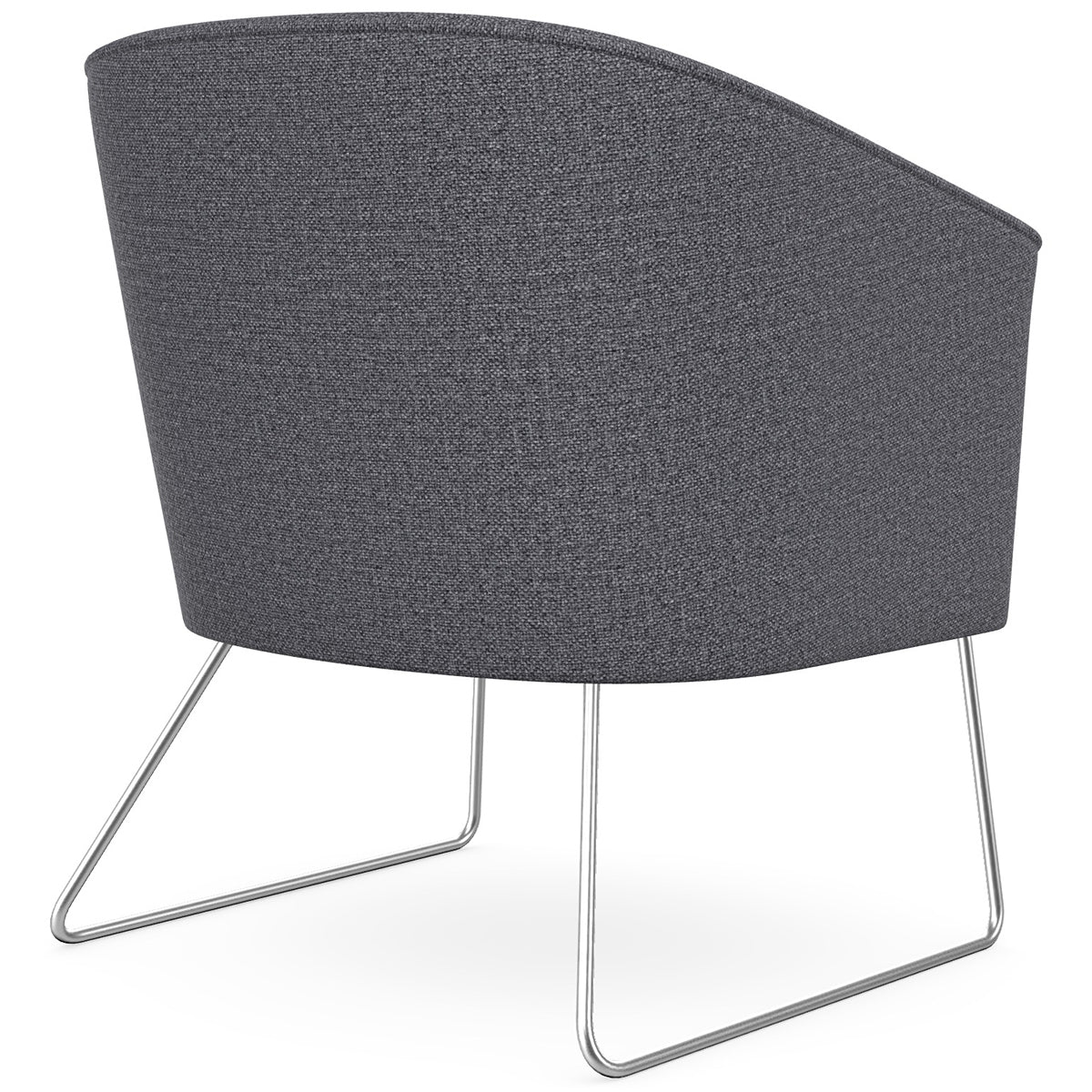Len Armchair with Metal Legs