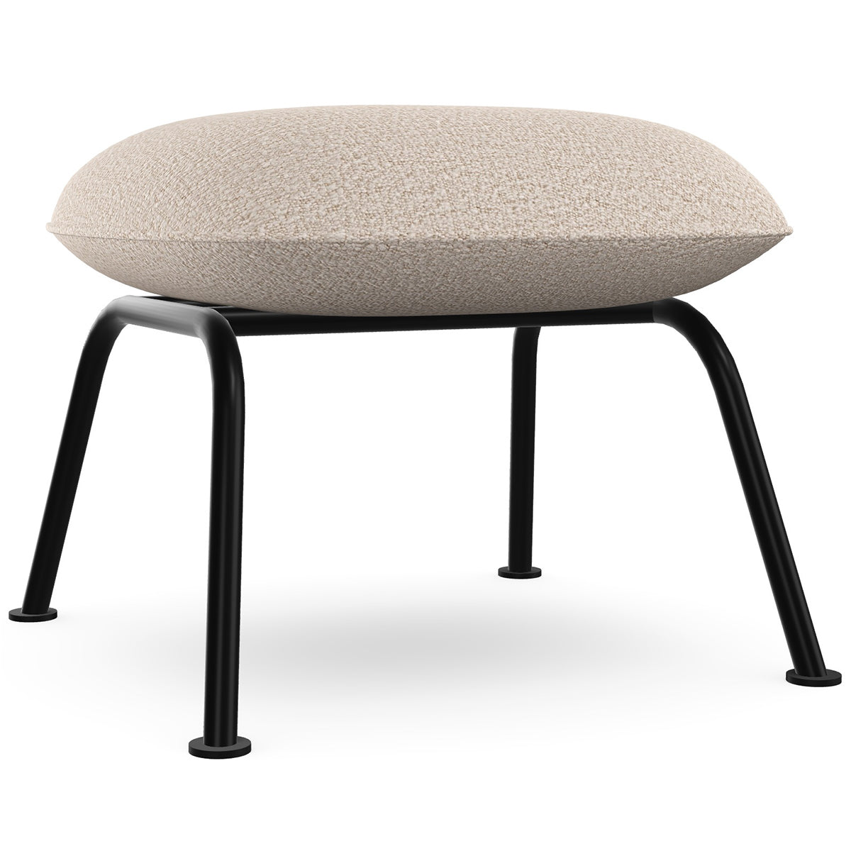 Aba Footrest with Metal Legs