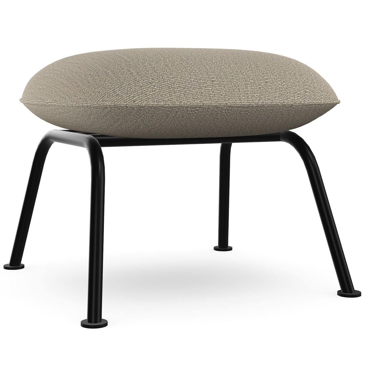 Aba Footrest with Metal Legs