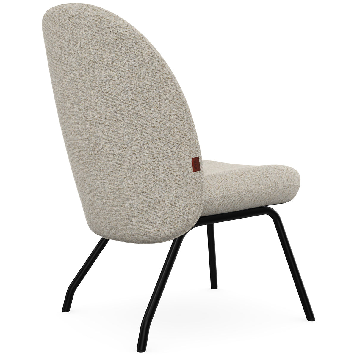 Fi Armchair with Metal Legs
