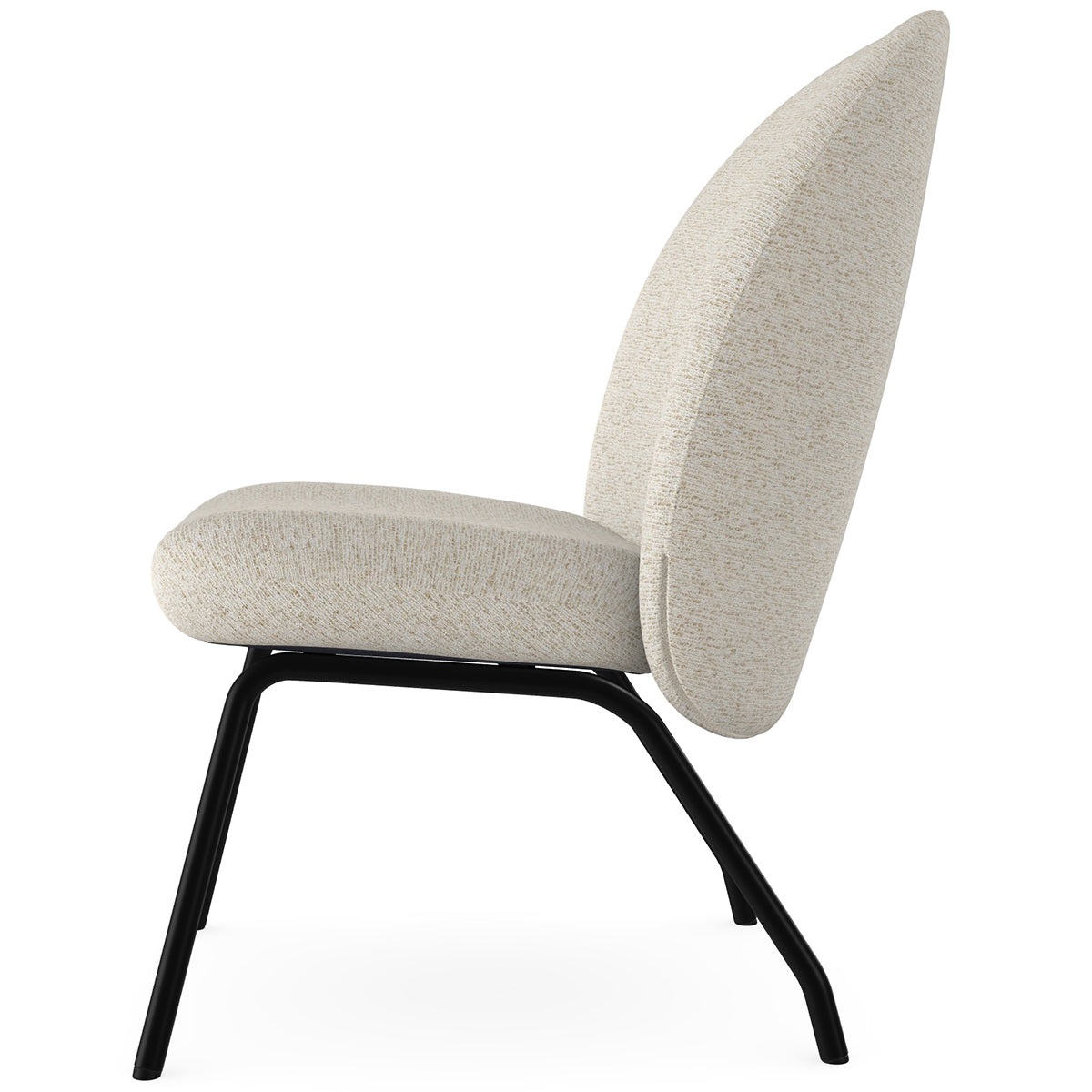 Fi Armchair with Metal Legs
