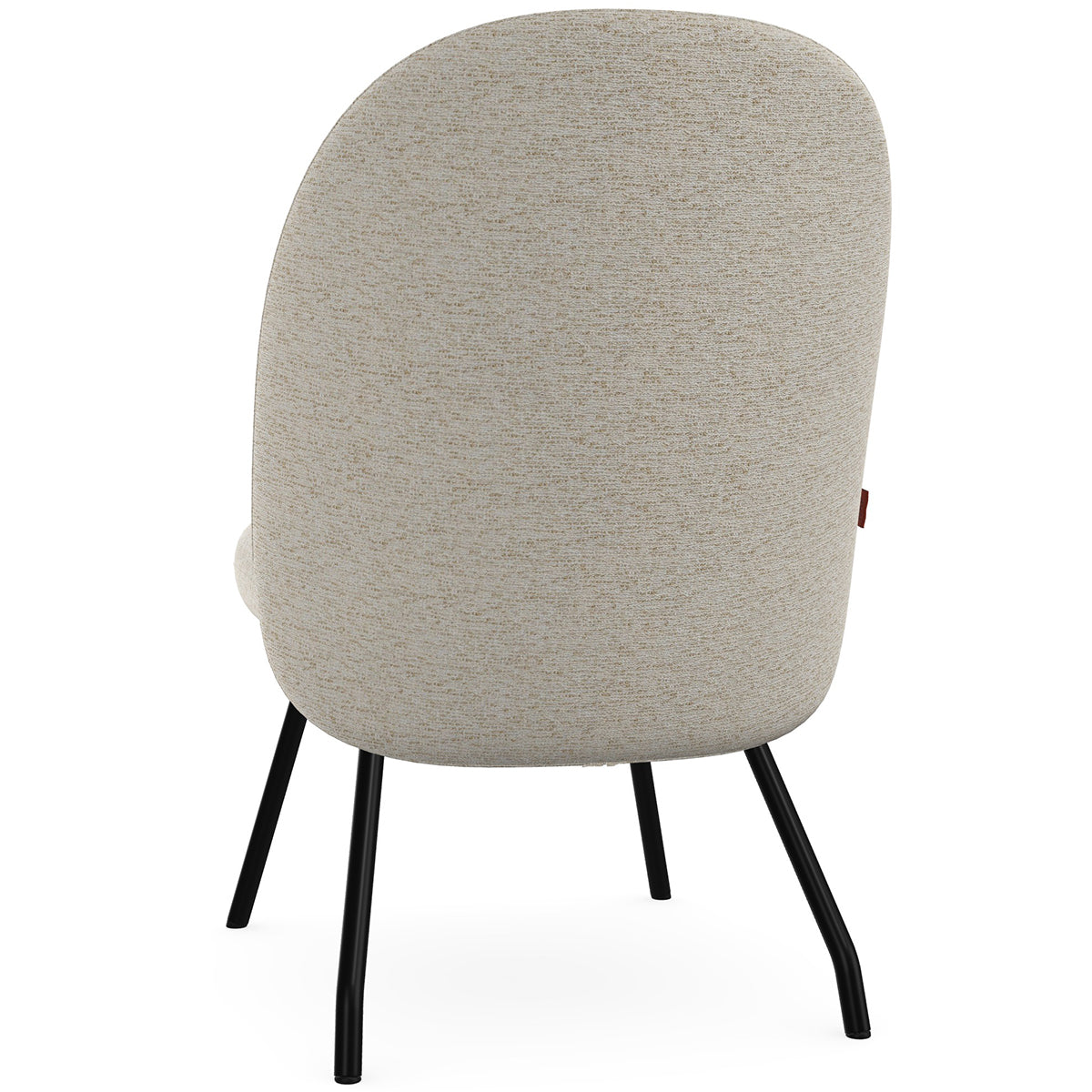 Fi Armchair with Metal Legs