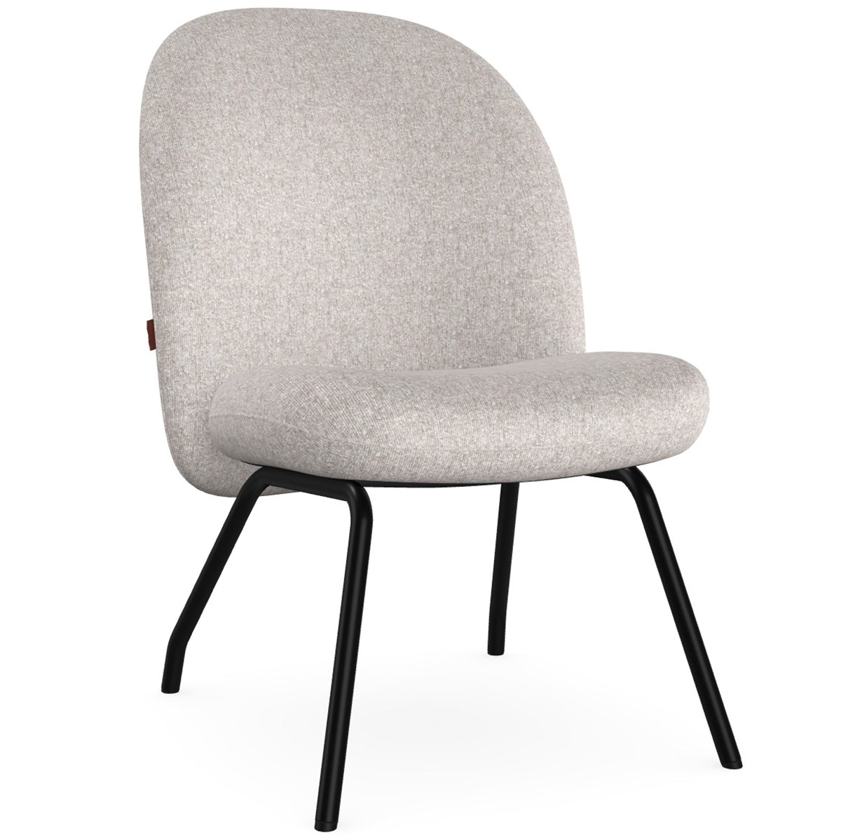 Fi Armchair with Metal Legs