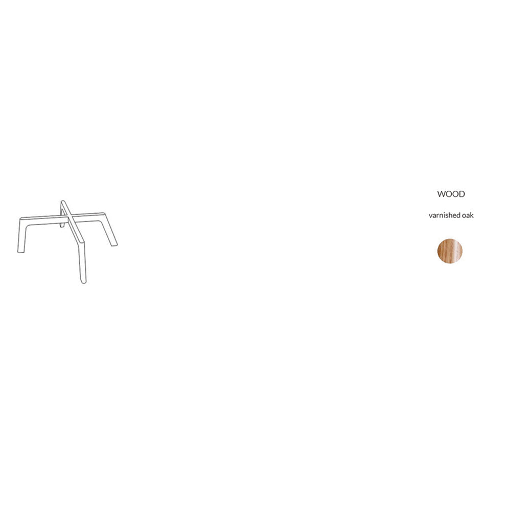 Len Armchair with Wooden Legs