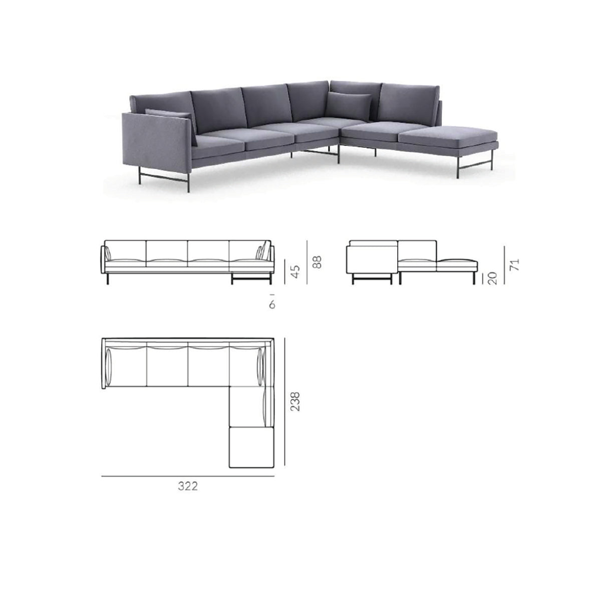 Matti Corner Sofa
