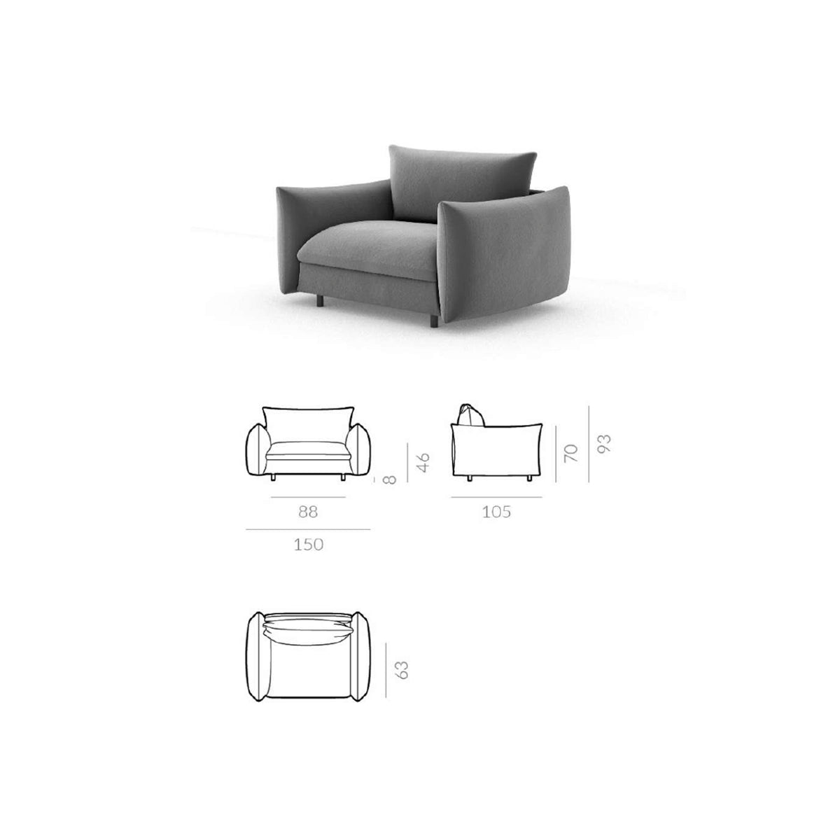 Puffy Sofa