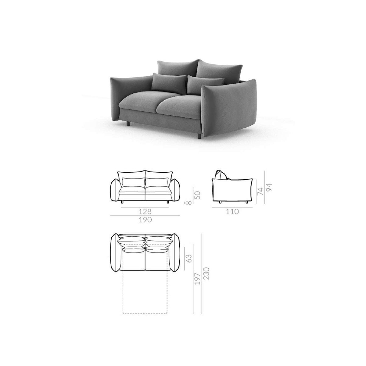Puffy Sofa Bed