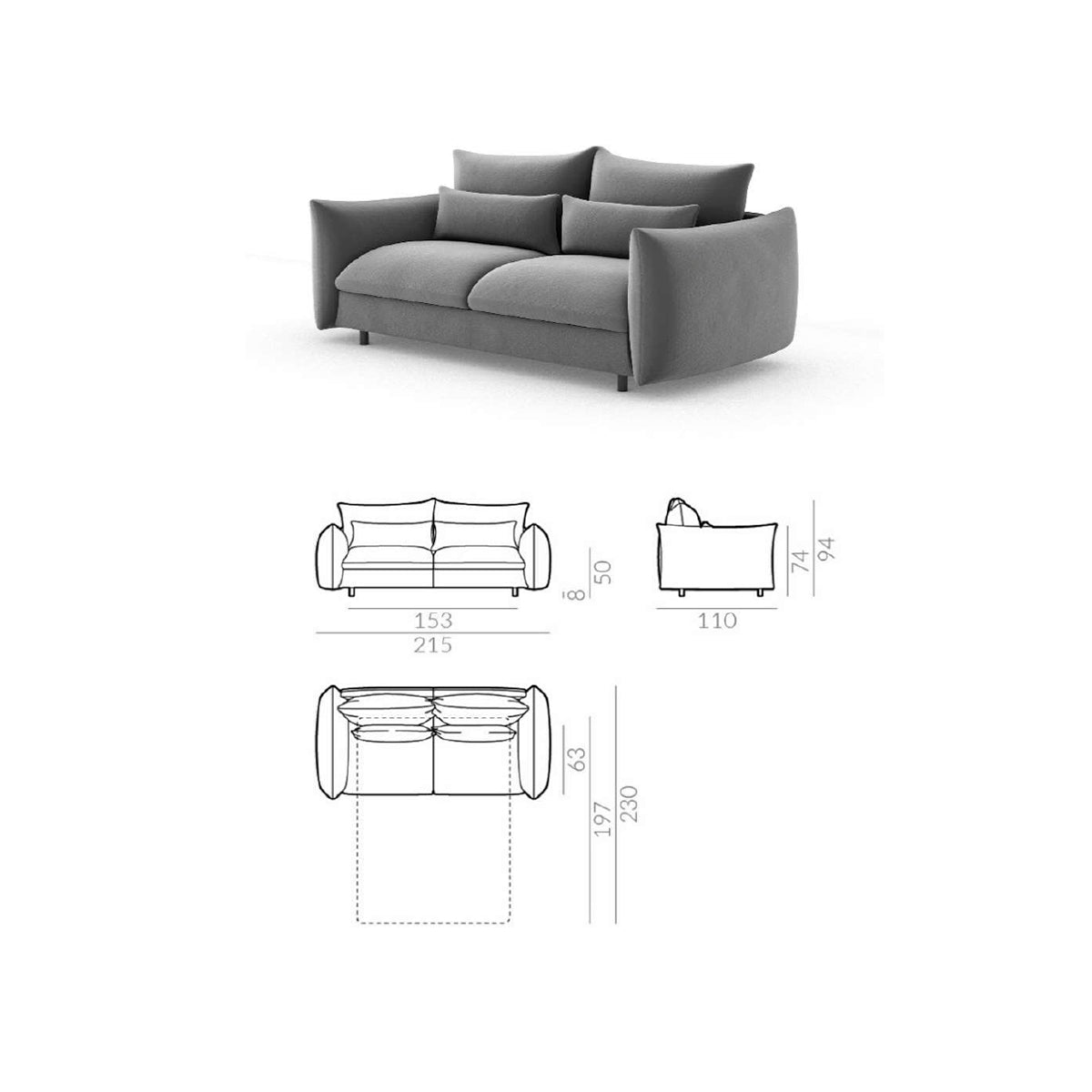 Puffy Sofa Bed