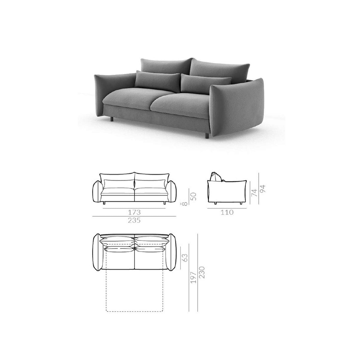 Puffy Sofa Bed