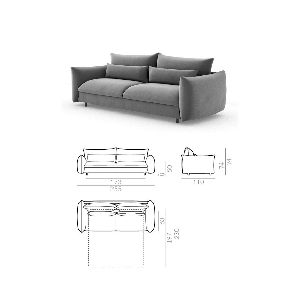 Puffy Sofa Bed