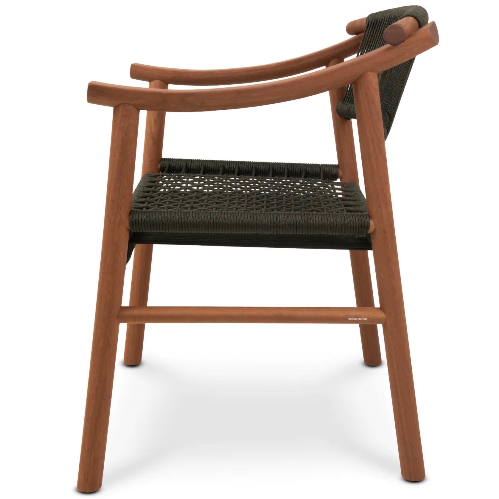 Kairo II Nautical Rope Chair with Armrests