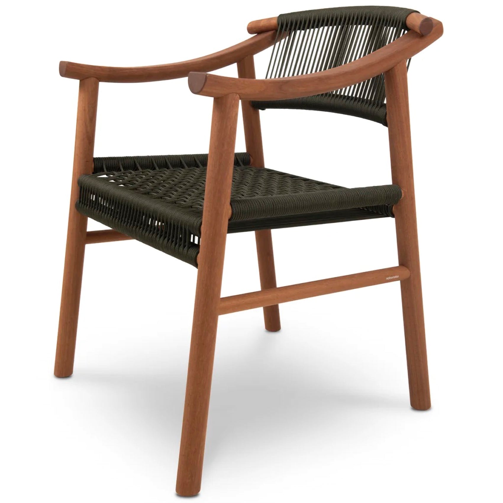 Kairo II Nautical Rope Chair with Armrests
