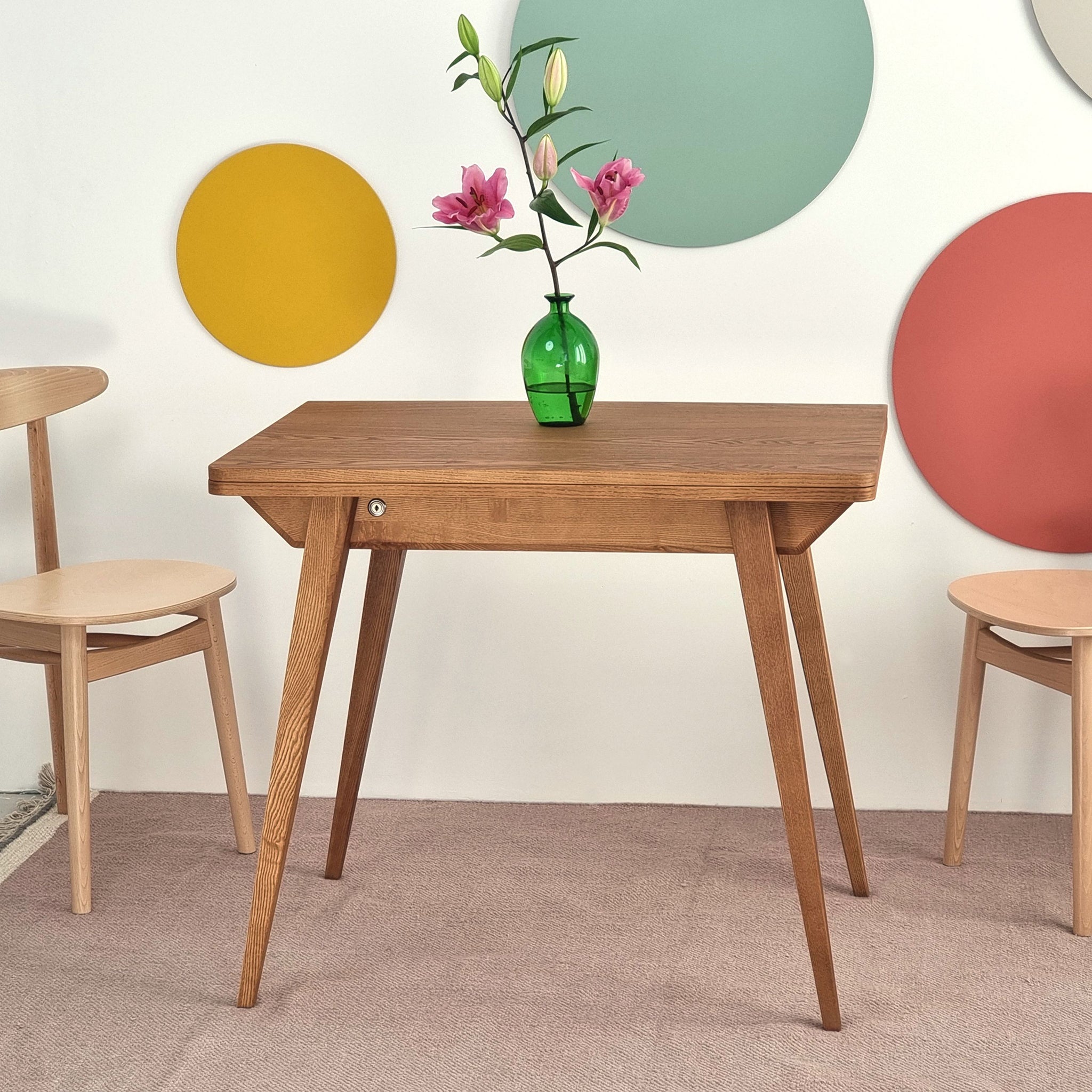Envelope Veneered Extendable Dining Table