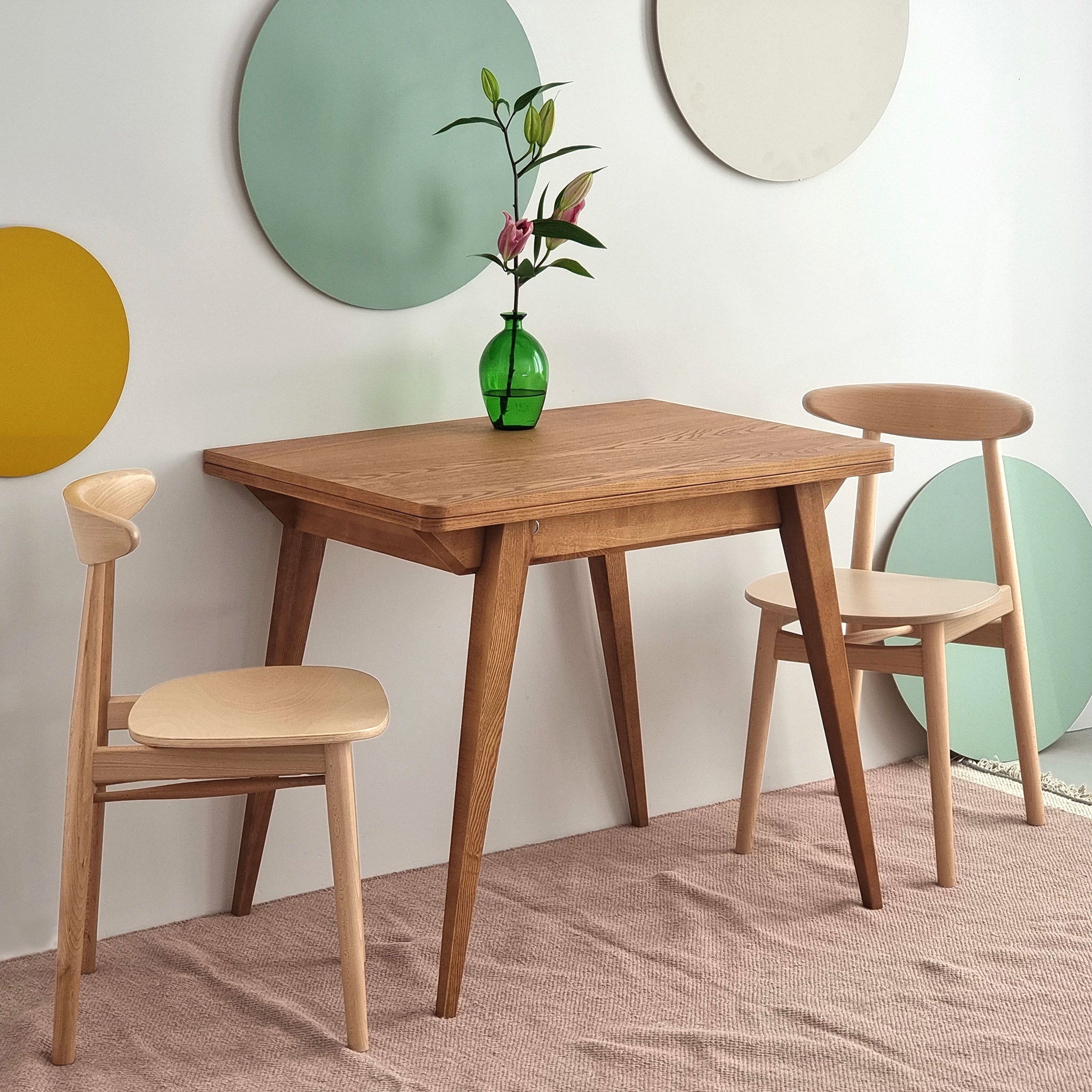 Envelope Veneered Extendable Dining Table