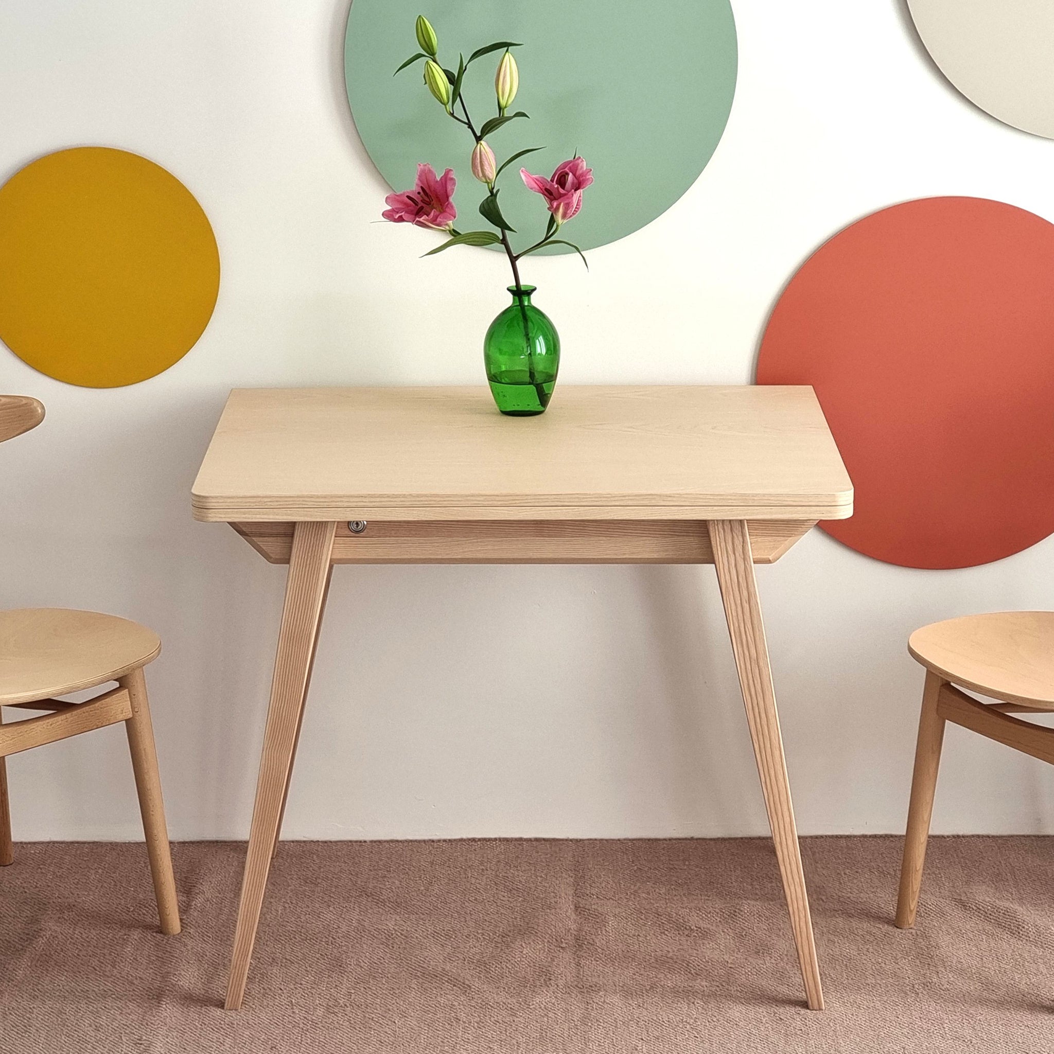 Envelope Veneered Extendable Dining Table